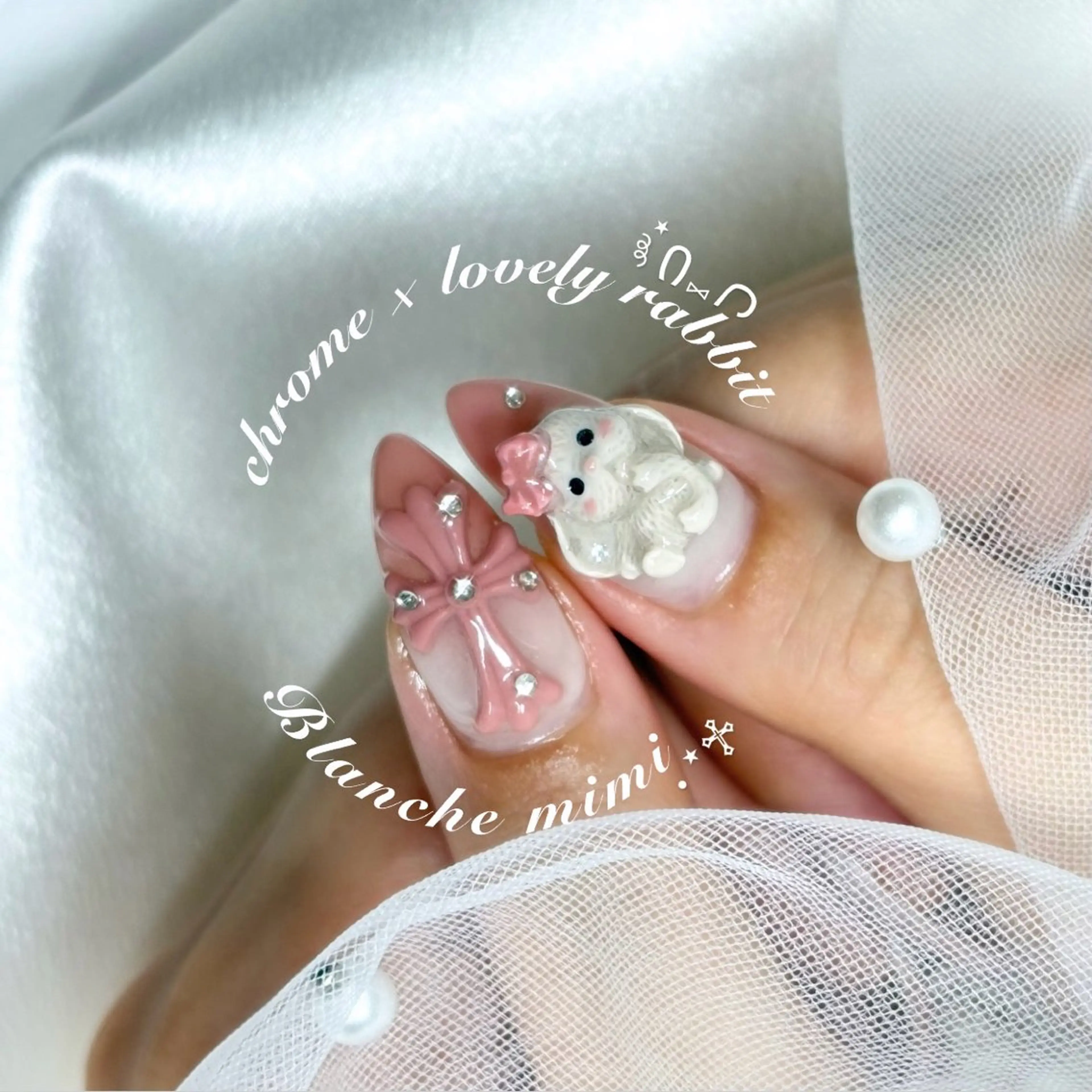 ネイル ハンドネイル Blanche mimi.u_aのネイルデザイン