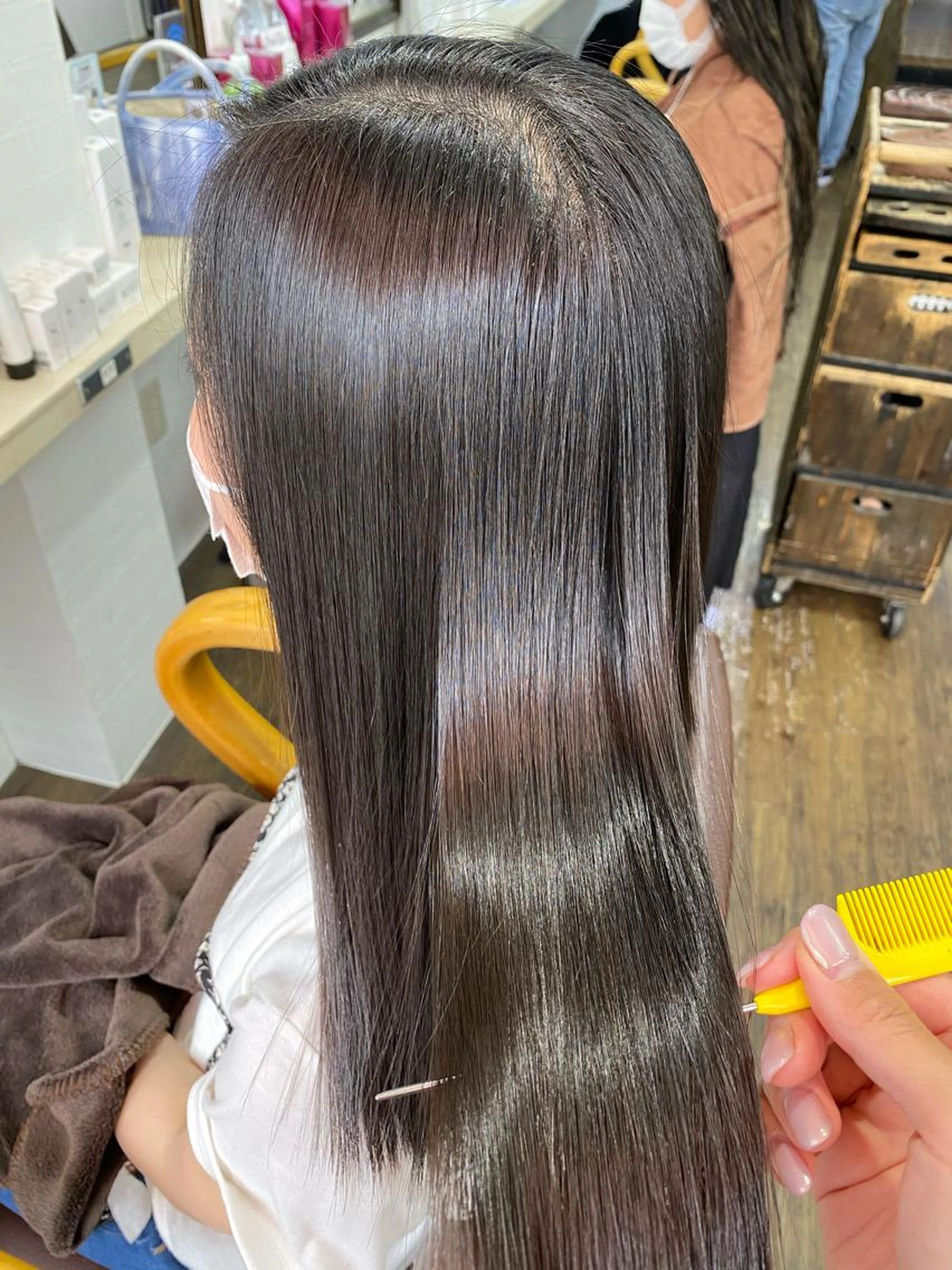 ⭐️N.カラー+カット+N.髪質改善トリートメント(ホームケア付き)の写真