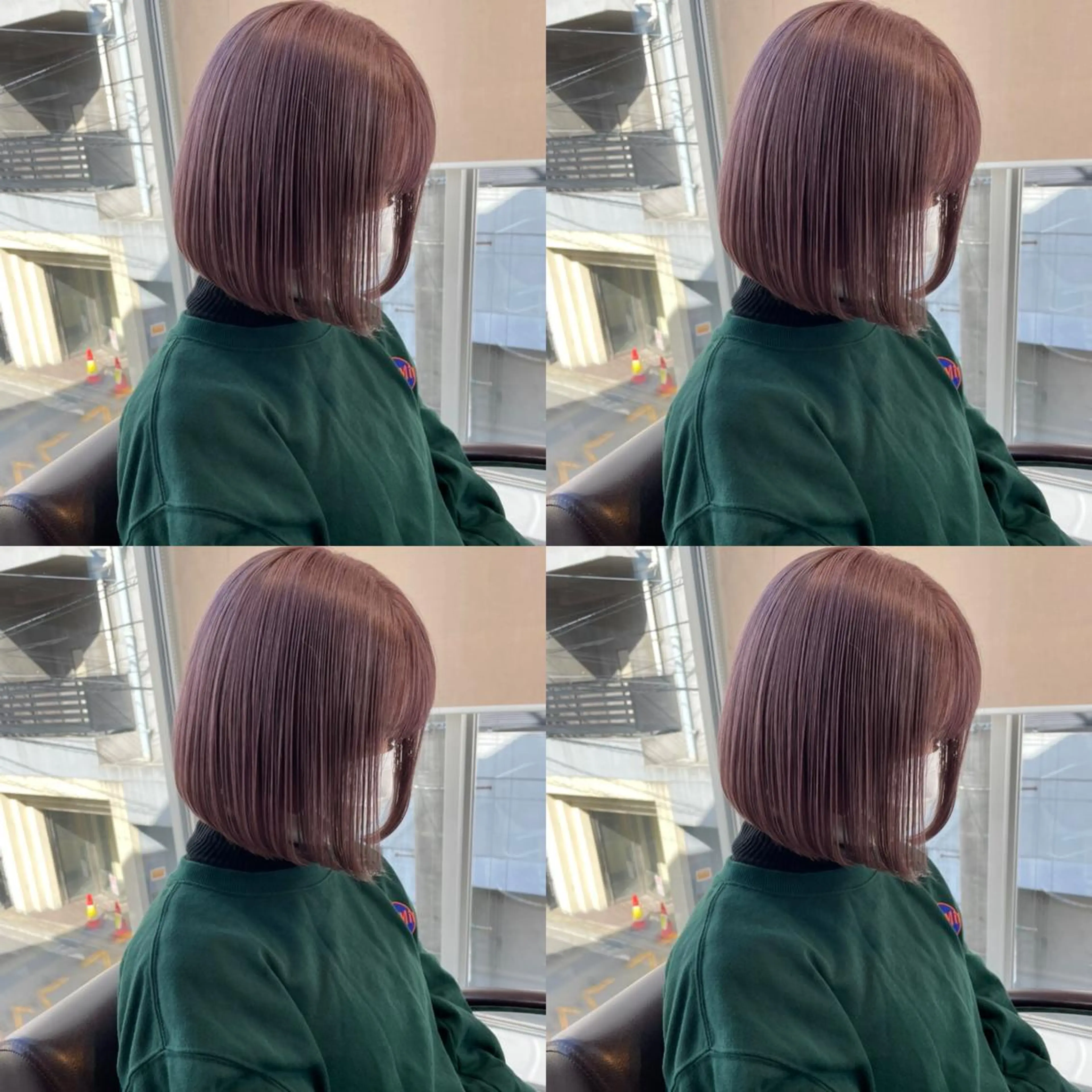 ミディアム カラー 💜ハイトーン💛 マジカルかいちゃんのヘアスタイル