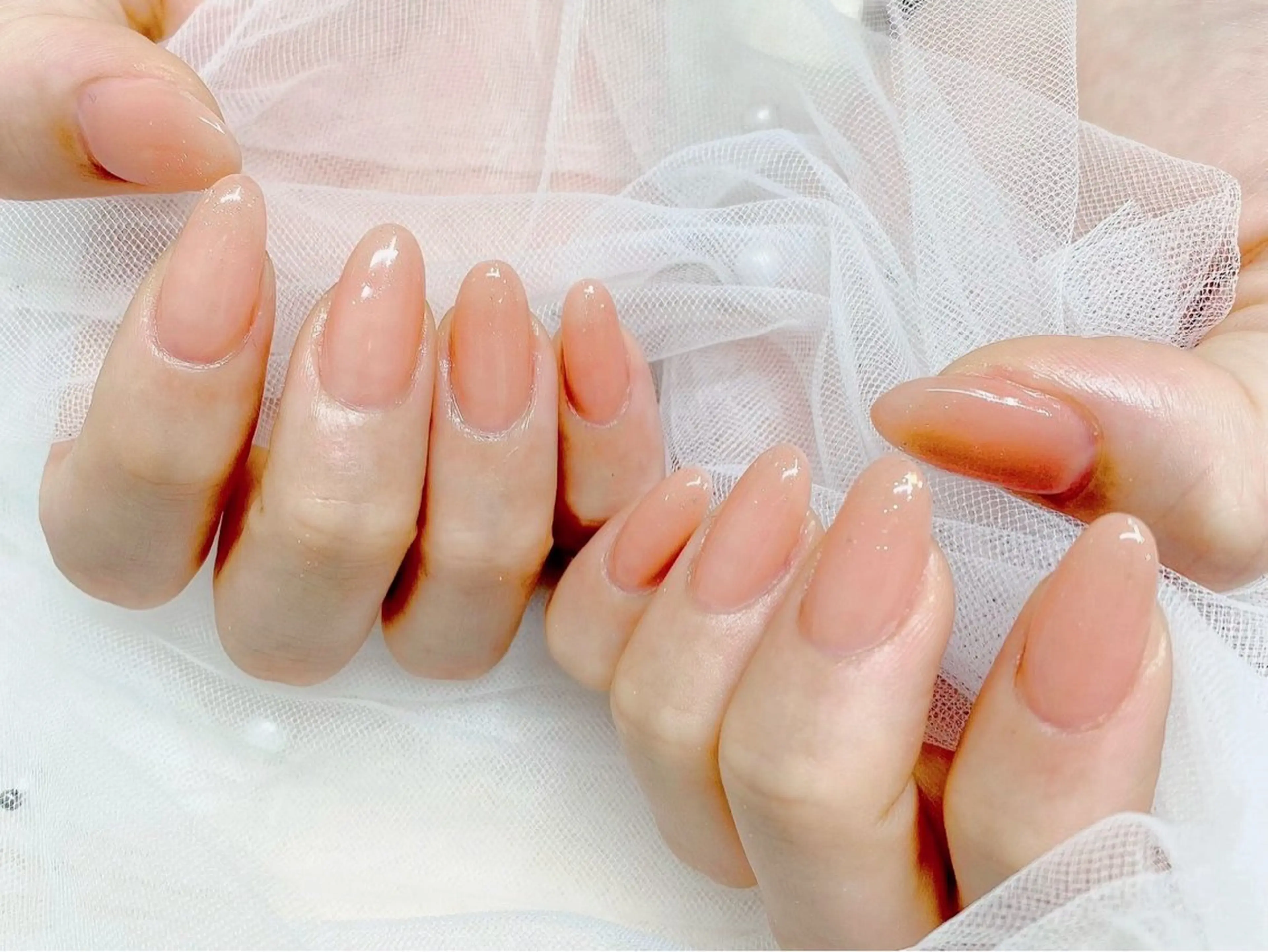 OPEN記念！【ハンド】ワンカラー.ラメグラネイルコース¥3990【土日祝¥4500】の写真