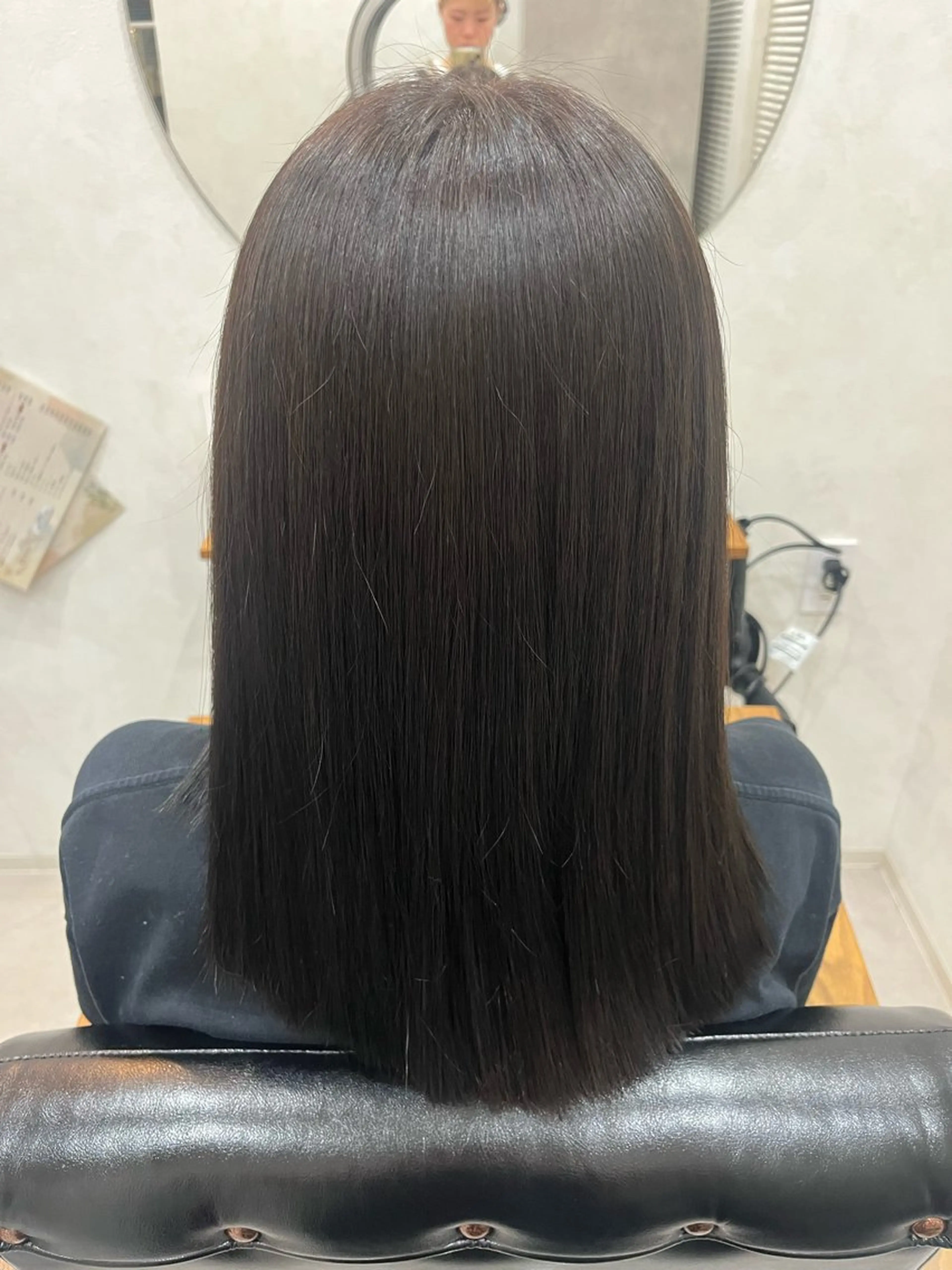 ヘアカラー 縮毛矯正 吉本 空のヘアスタイル