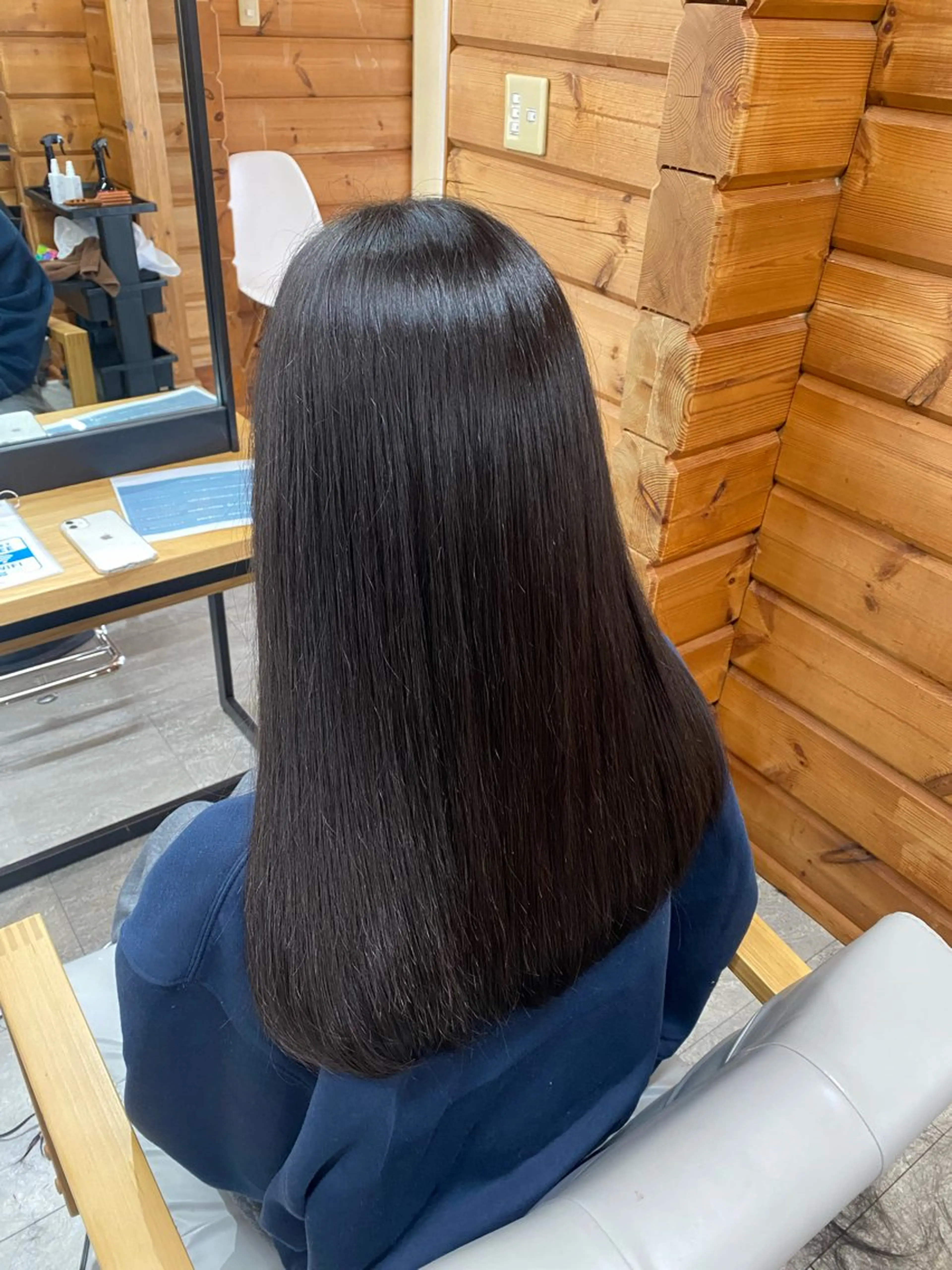 ロング ロング 田尻 天花のヘアスタイル