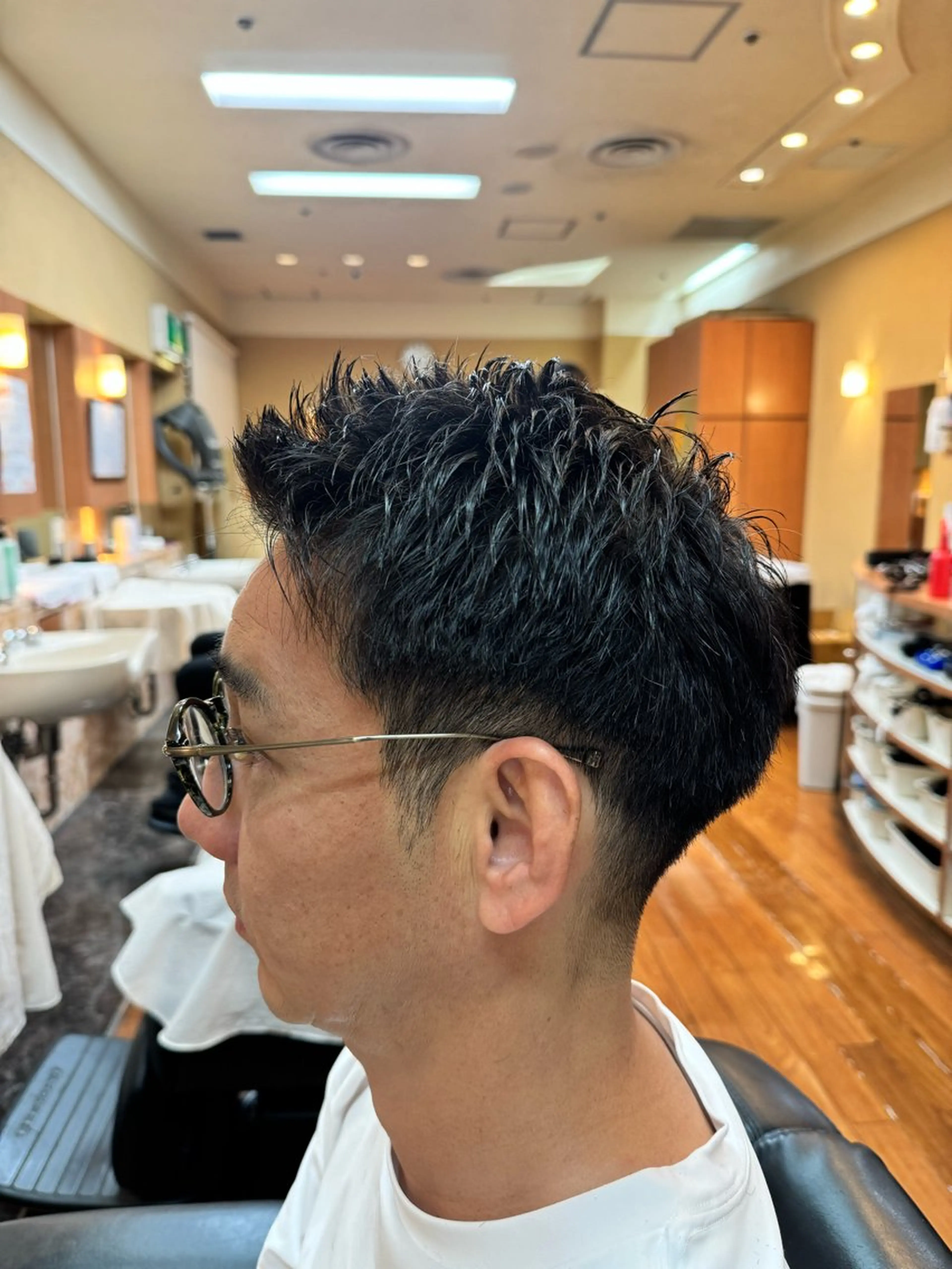 ショート Misaki Kuradomeのヘアスタイル