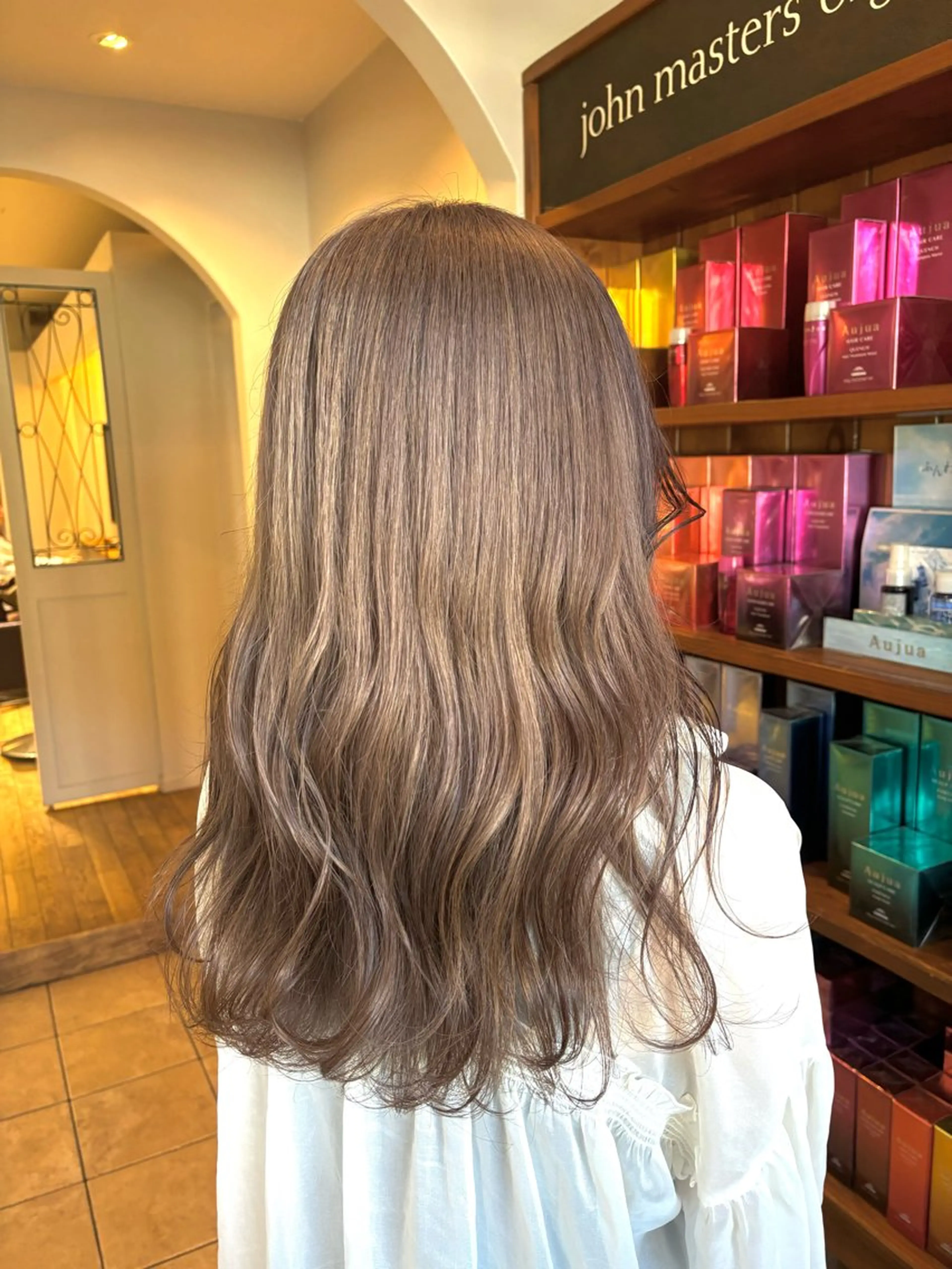 ロング ヘアカラー トリートメント 透明感カラー🎀 tasty/makoのヘアスタイル