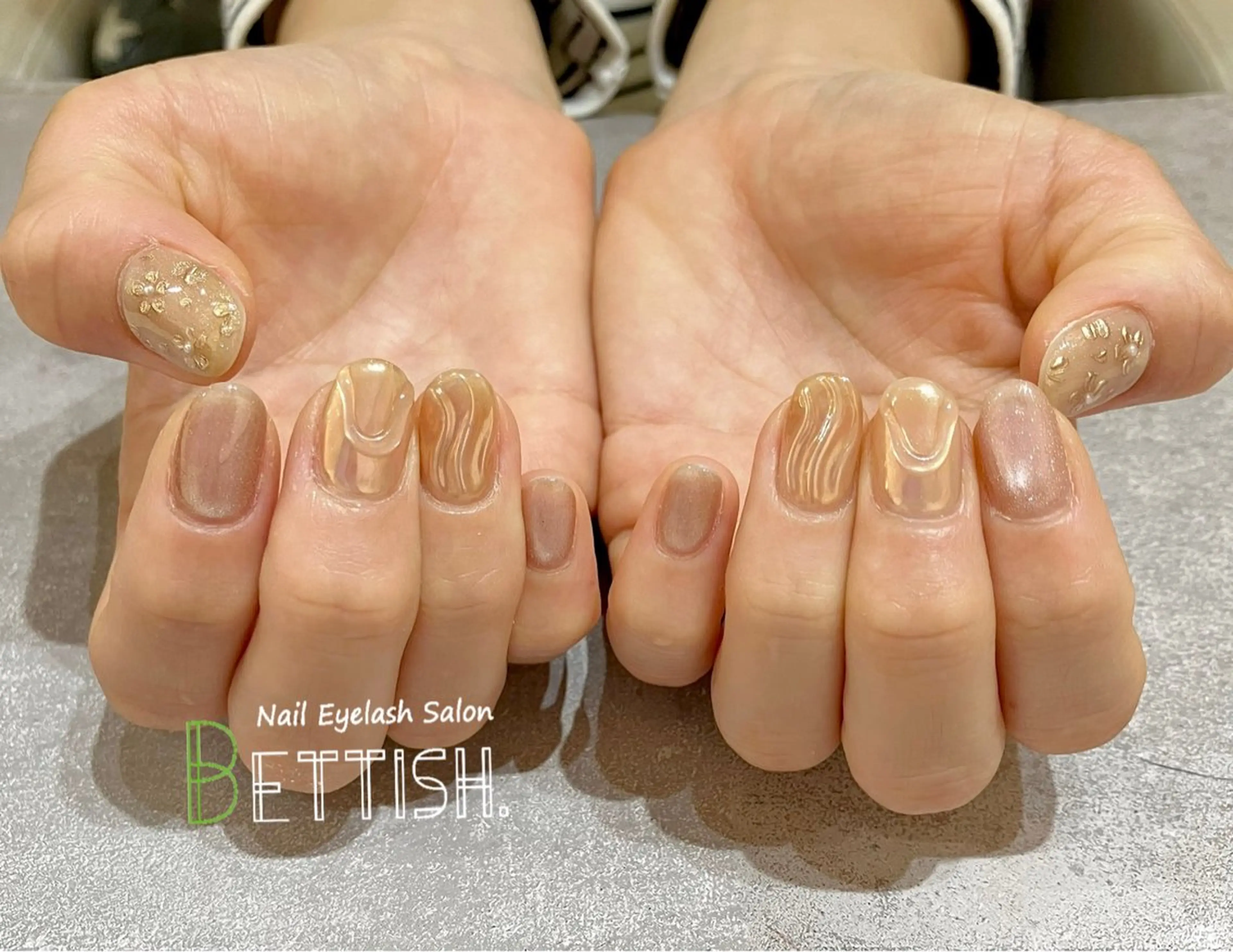 ネイル オレンジ ハンドネイル BETTISH. KUMIKO☺︎︎のネイルデザイン