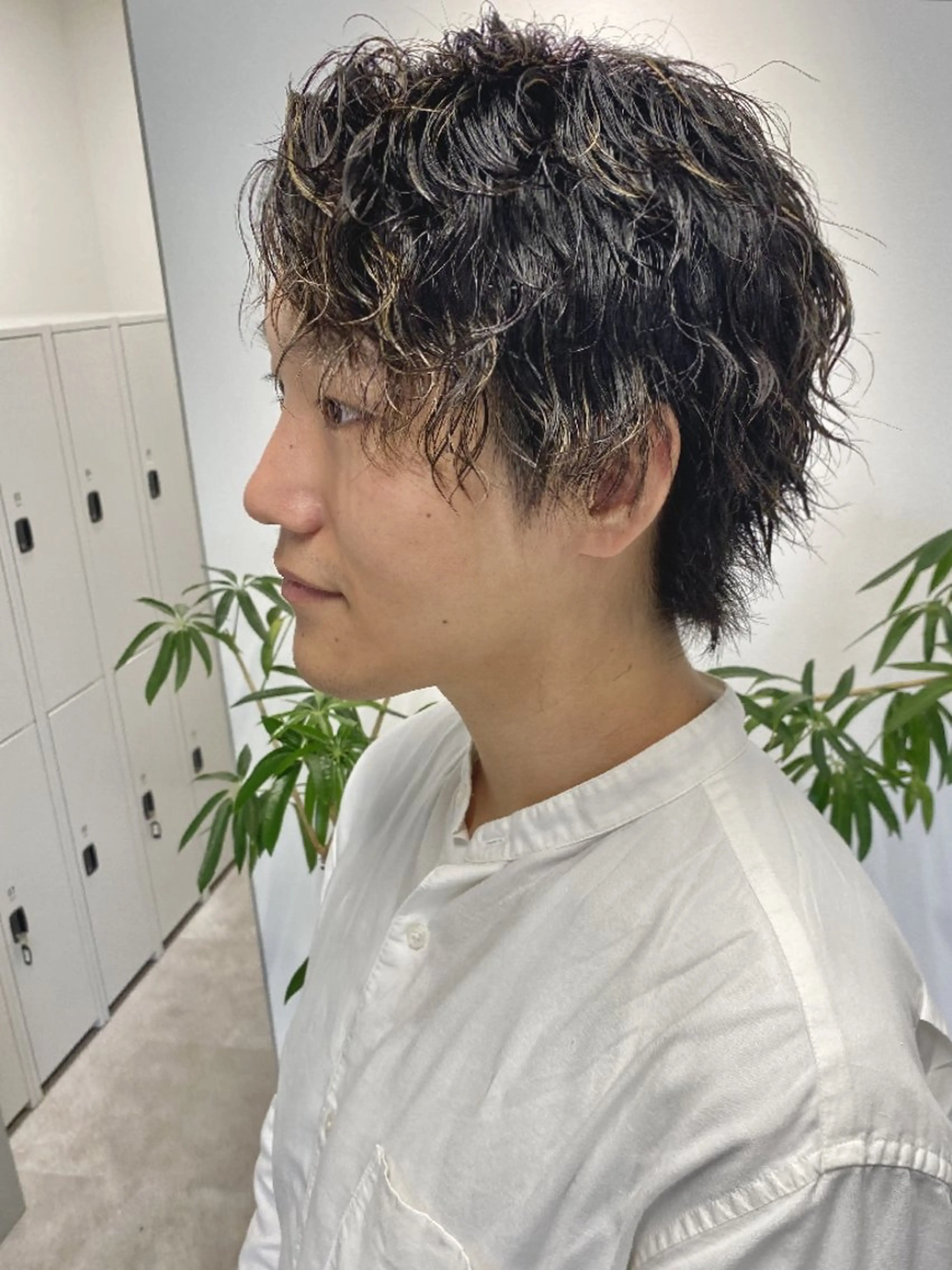 パーマ メンズ メンズパーマ メンズツイストパーマ ツイストパーマ カット パーマ ﾒﾝｽﾞ＆ｼｮｰﾄ LEA山村真史のヘアスタイル
