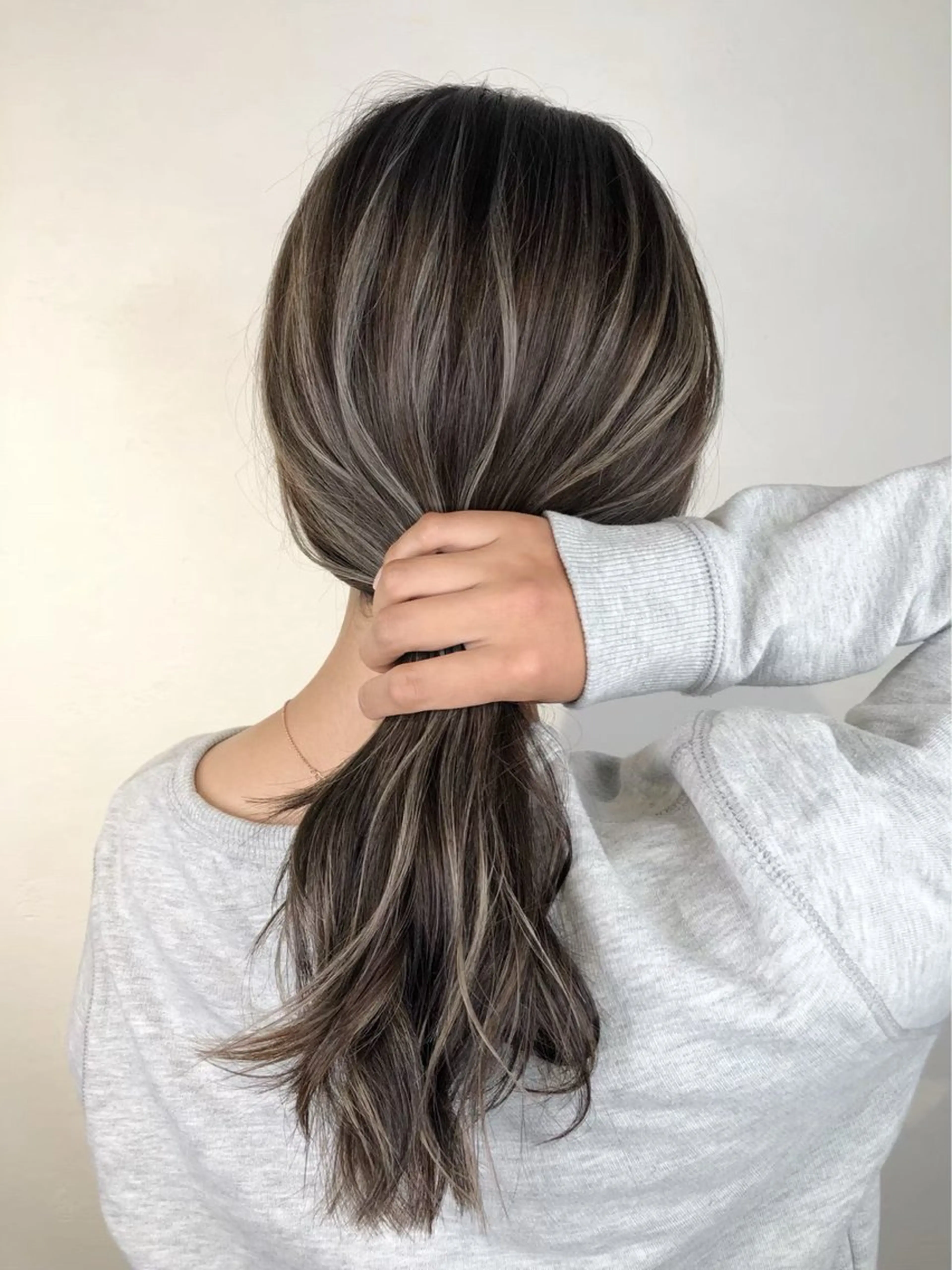 セミロング ヘアカラー トリートメント ヘッドスパ ヘアセット リベルテ 渋谷のヘアスタイル