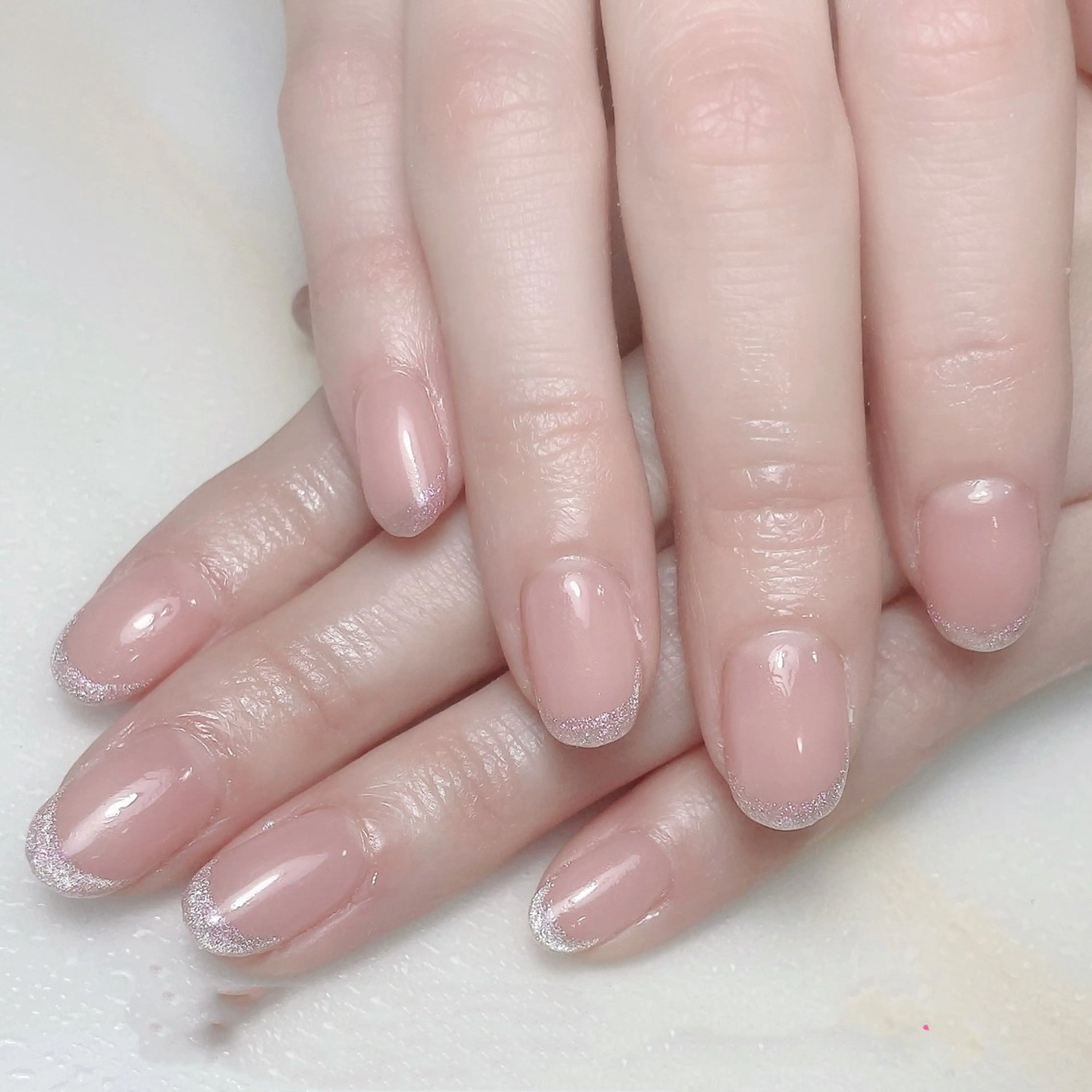 ネイル アートネイル フレンチネイル ジェルネイル グラデーション 韓国ネイル ハンドネイル 久保田 マリコのネイルデザイン