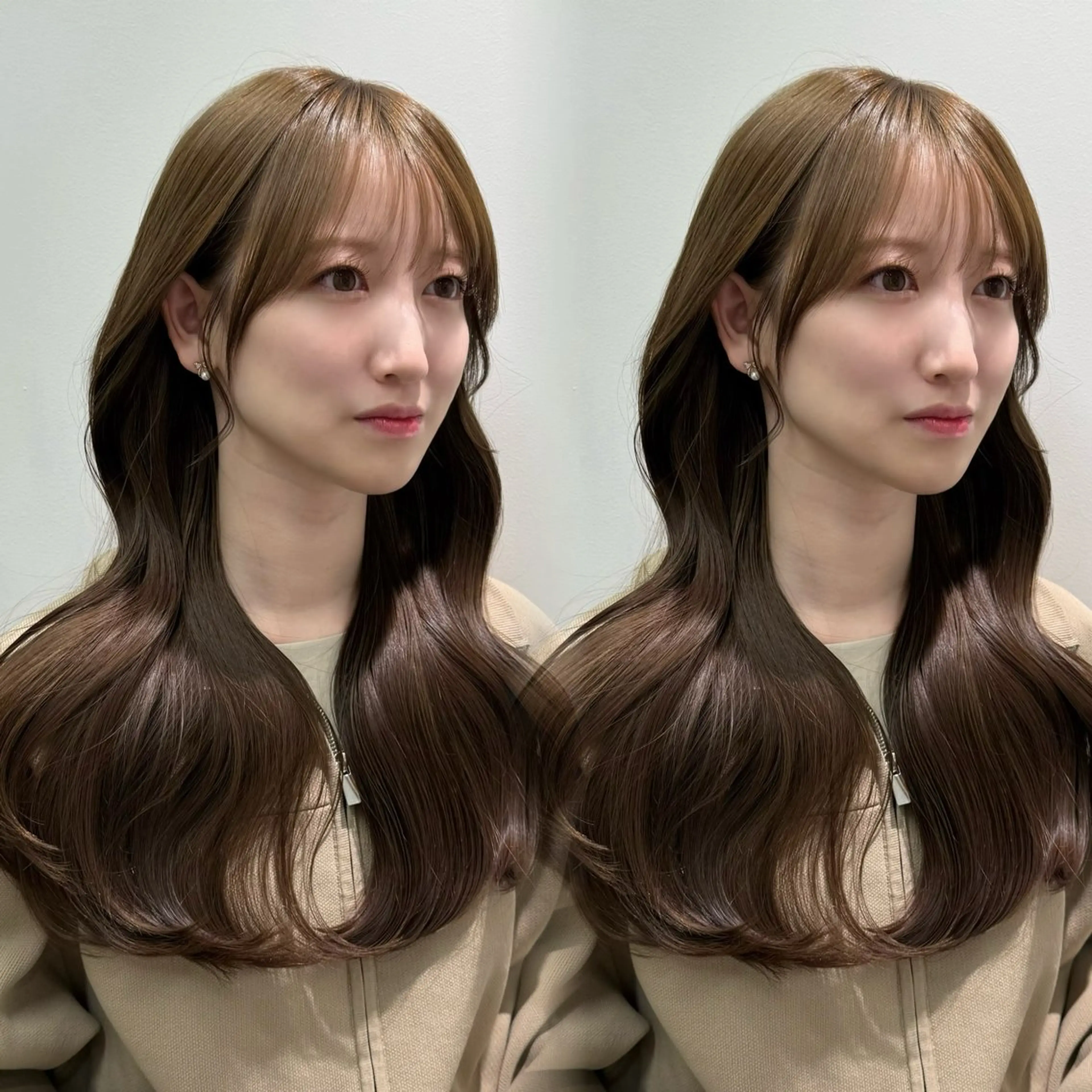 ケアカラーの写真