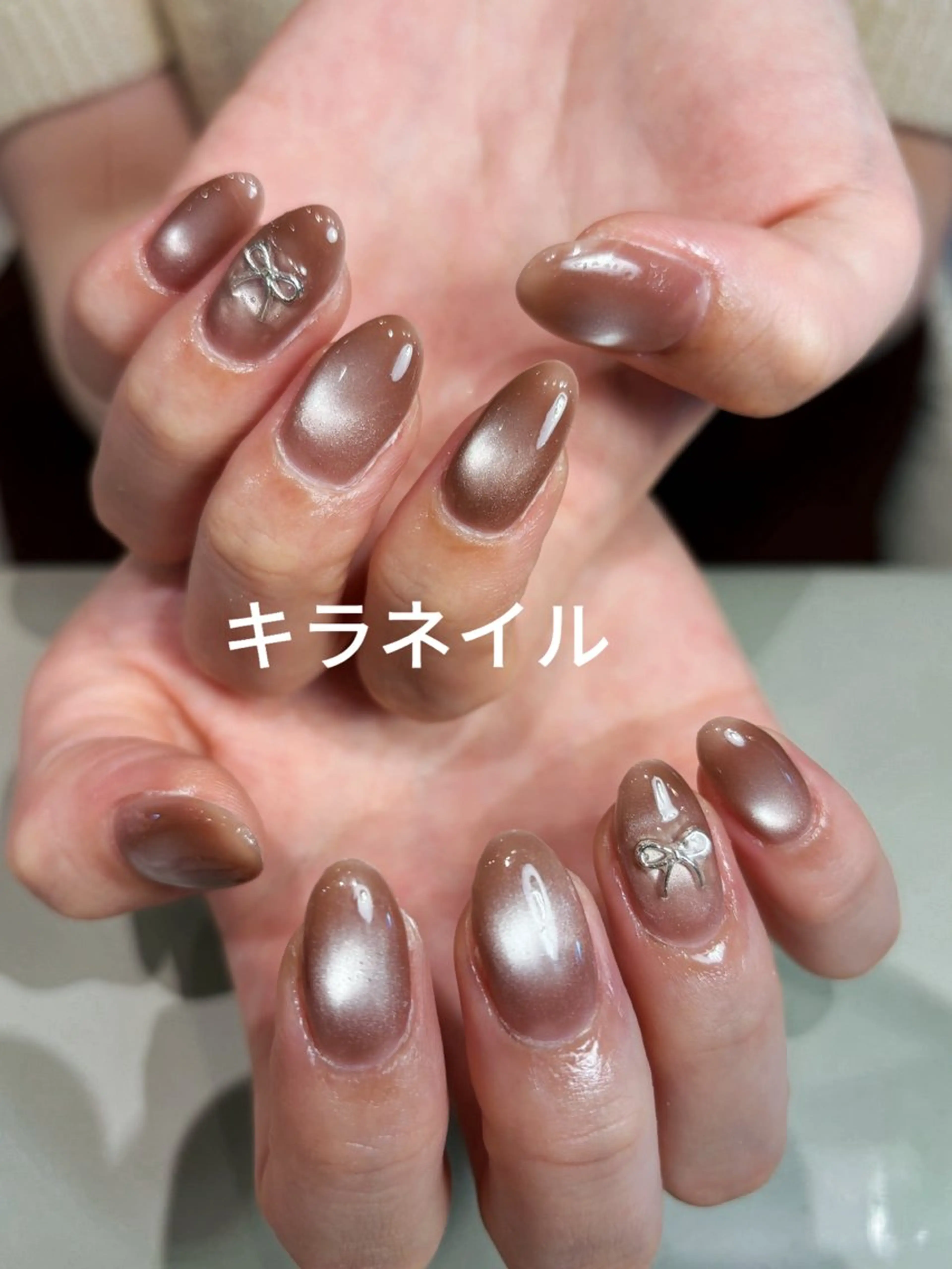 ネイル ハンドネイル 💗ココ✨🪞 🎀co coのネイルデザイン