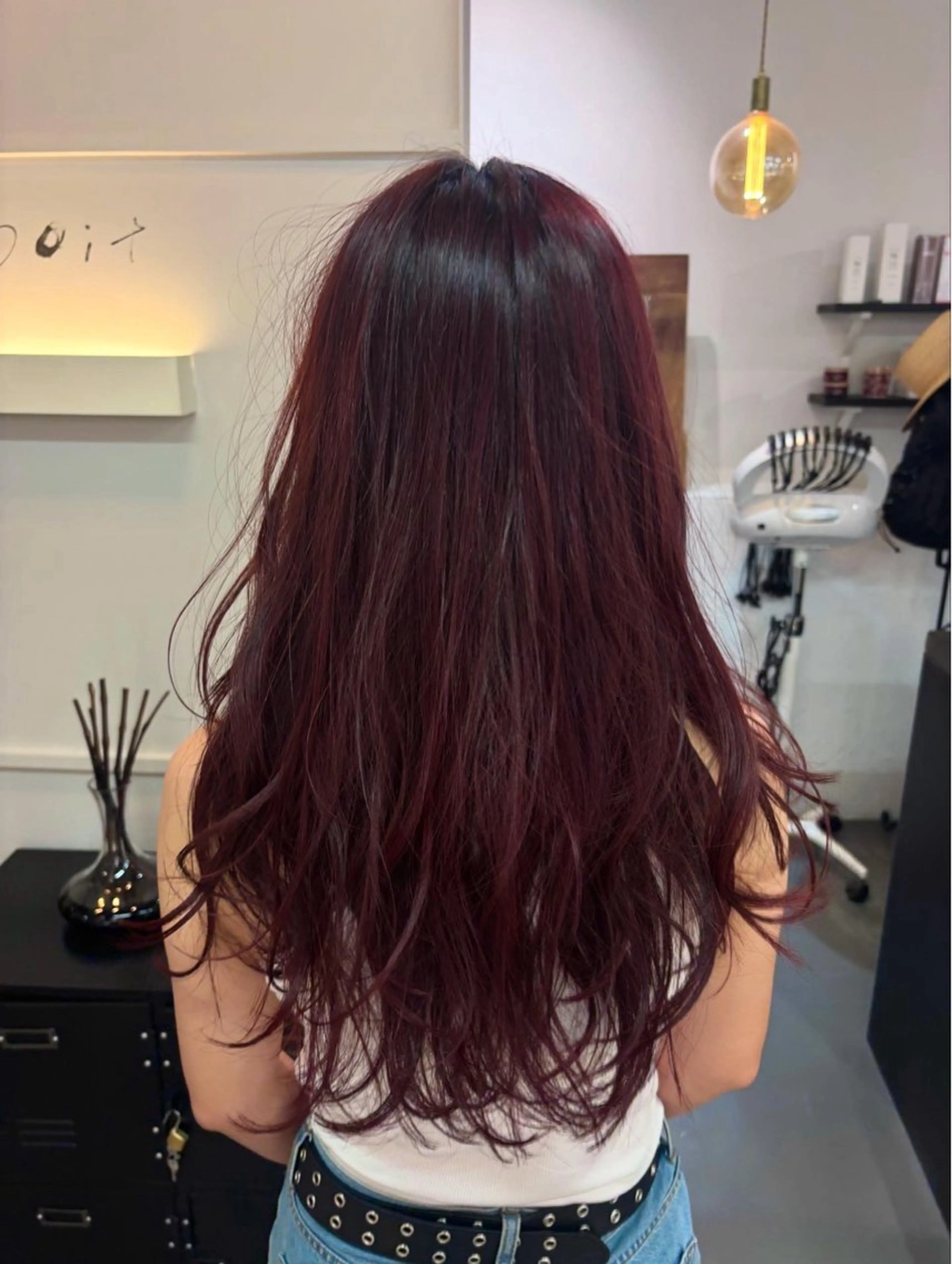 ロング カラー ooitヨシダ ミナミのヘアスタイル