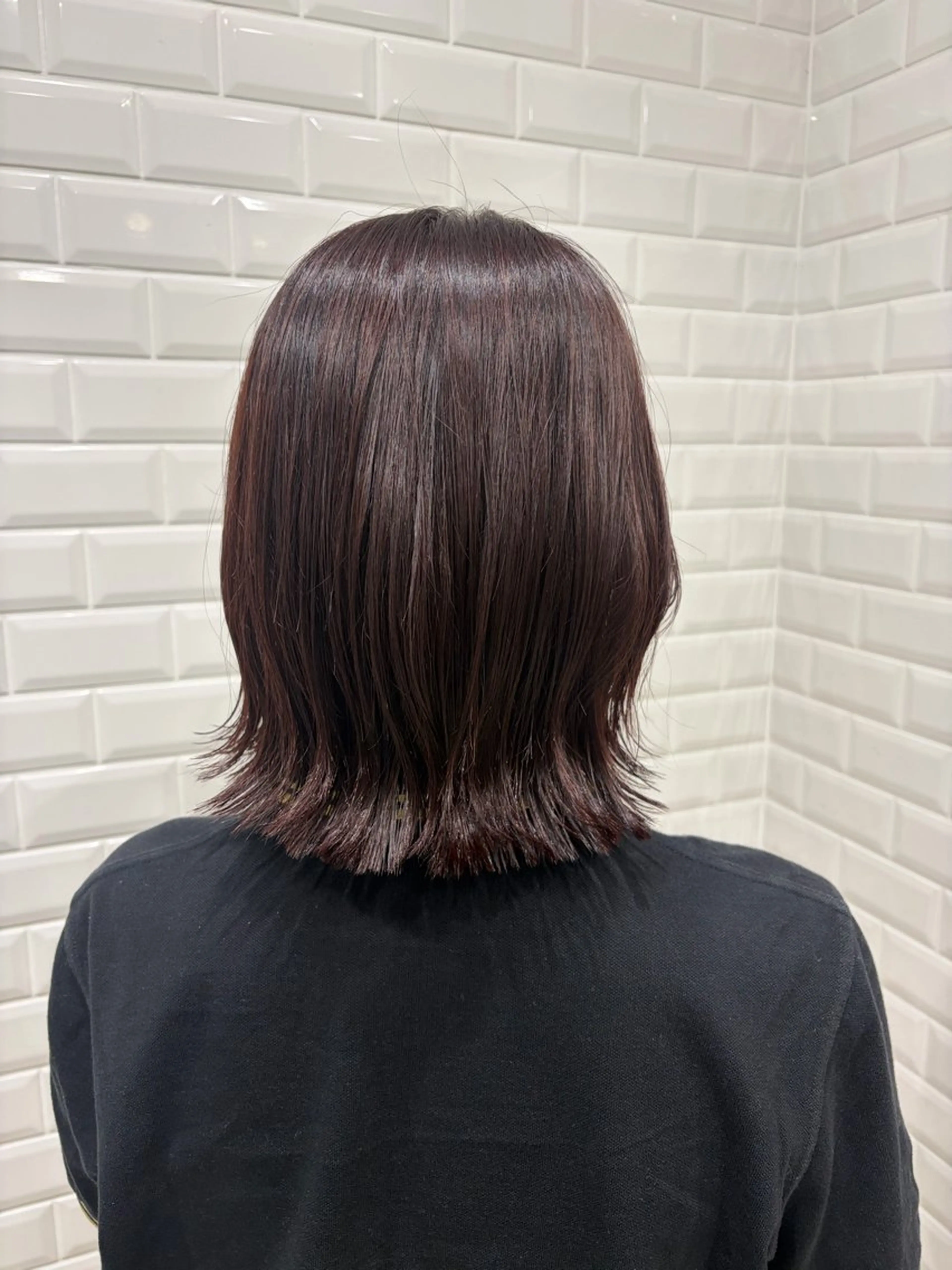 ショート カラー ボブ オノデラ ハヅキ/ 横浜のヘアスタイル