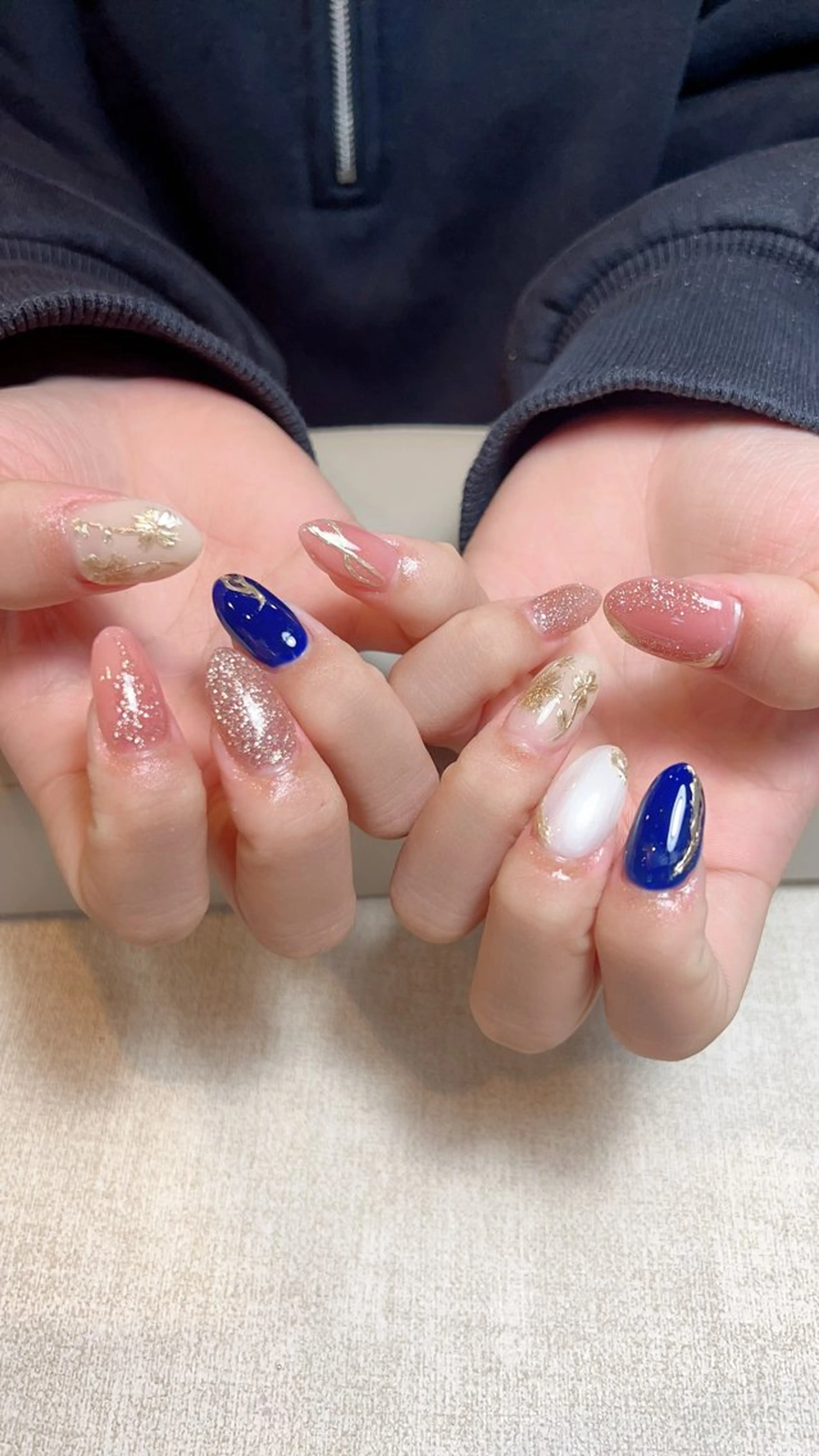 ネイル 成人式 ハンドネイル Miss Nailのネイルデザイン
