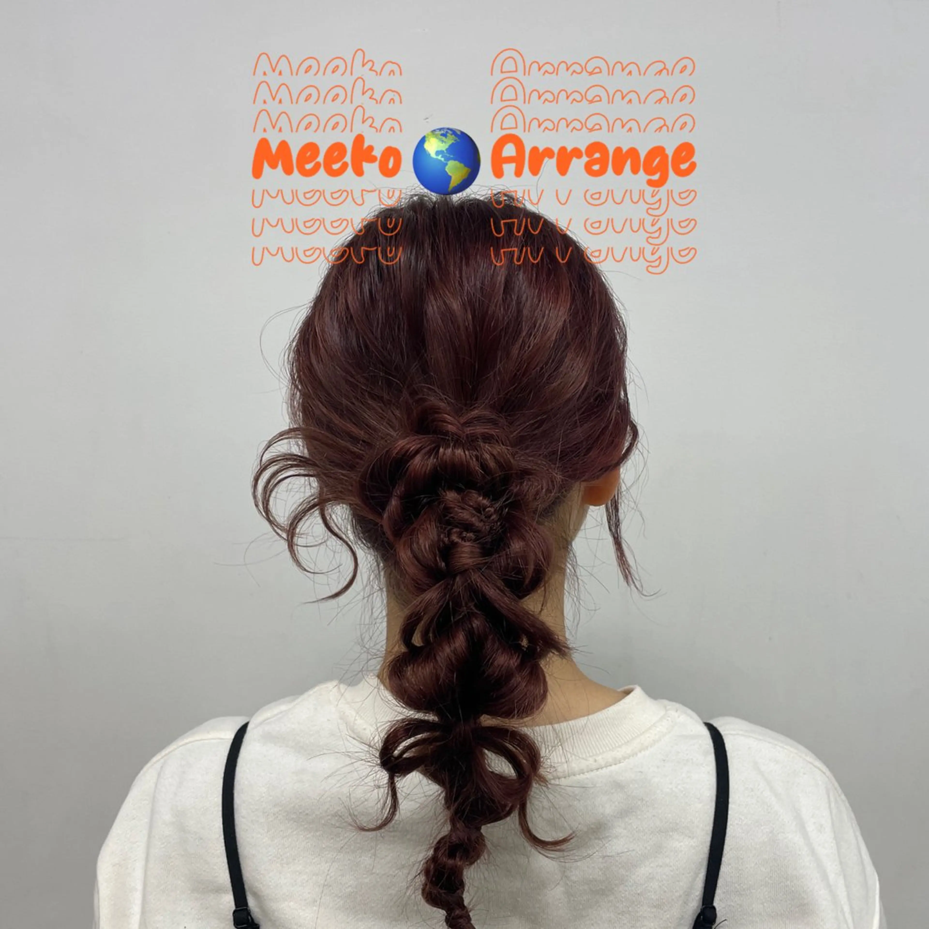 ロング ヘアアレンジ 結婚式・ブライダル ロング ヘアセット 🌼ブリーチ/個性派 ヘアセットMei🌼のヘアスタイル