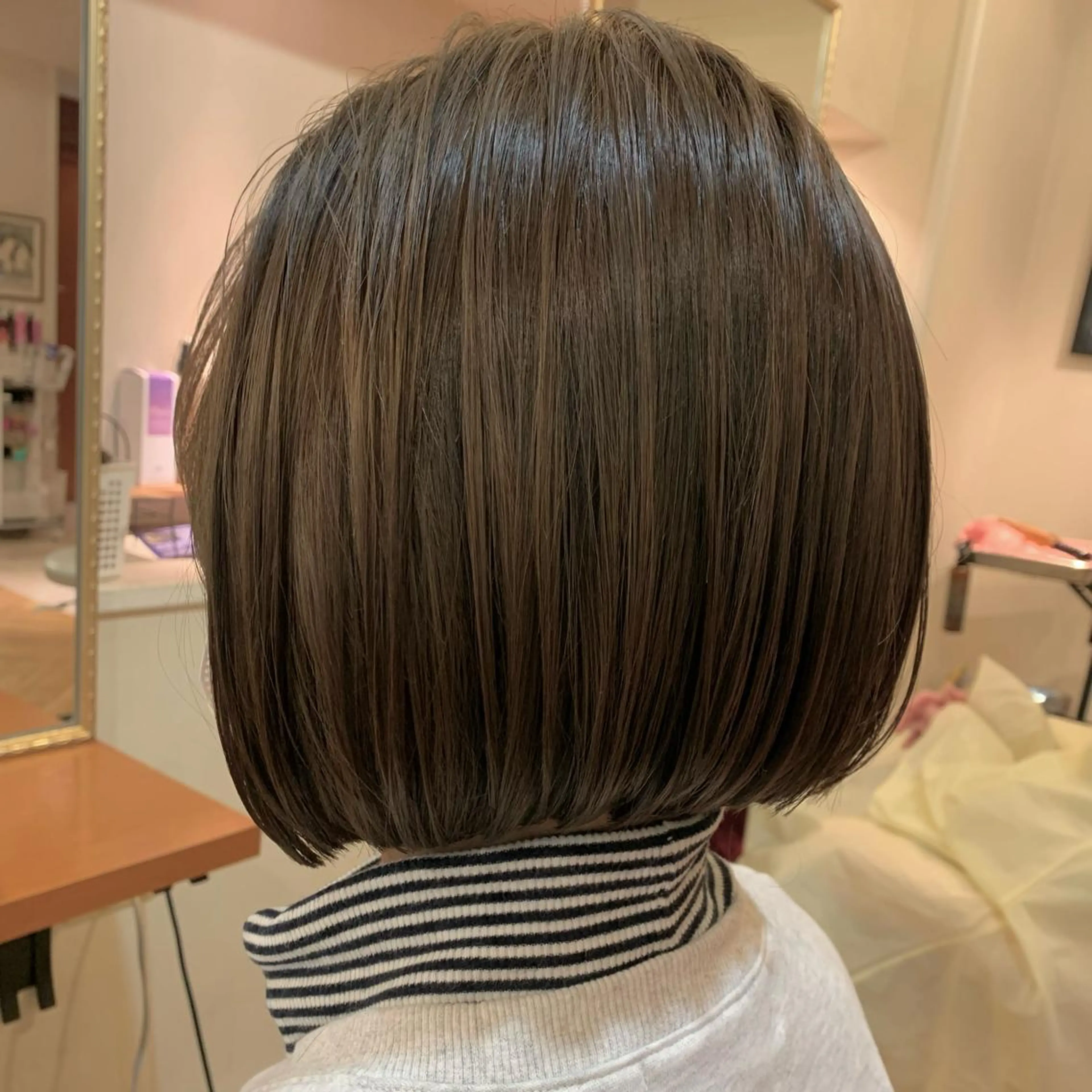 髪質改善カラー＋カット＋トリートメントの写真