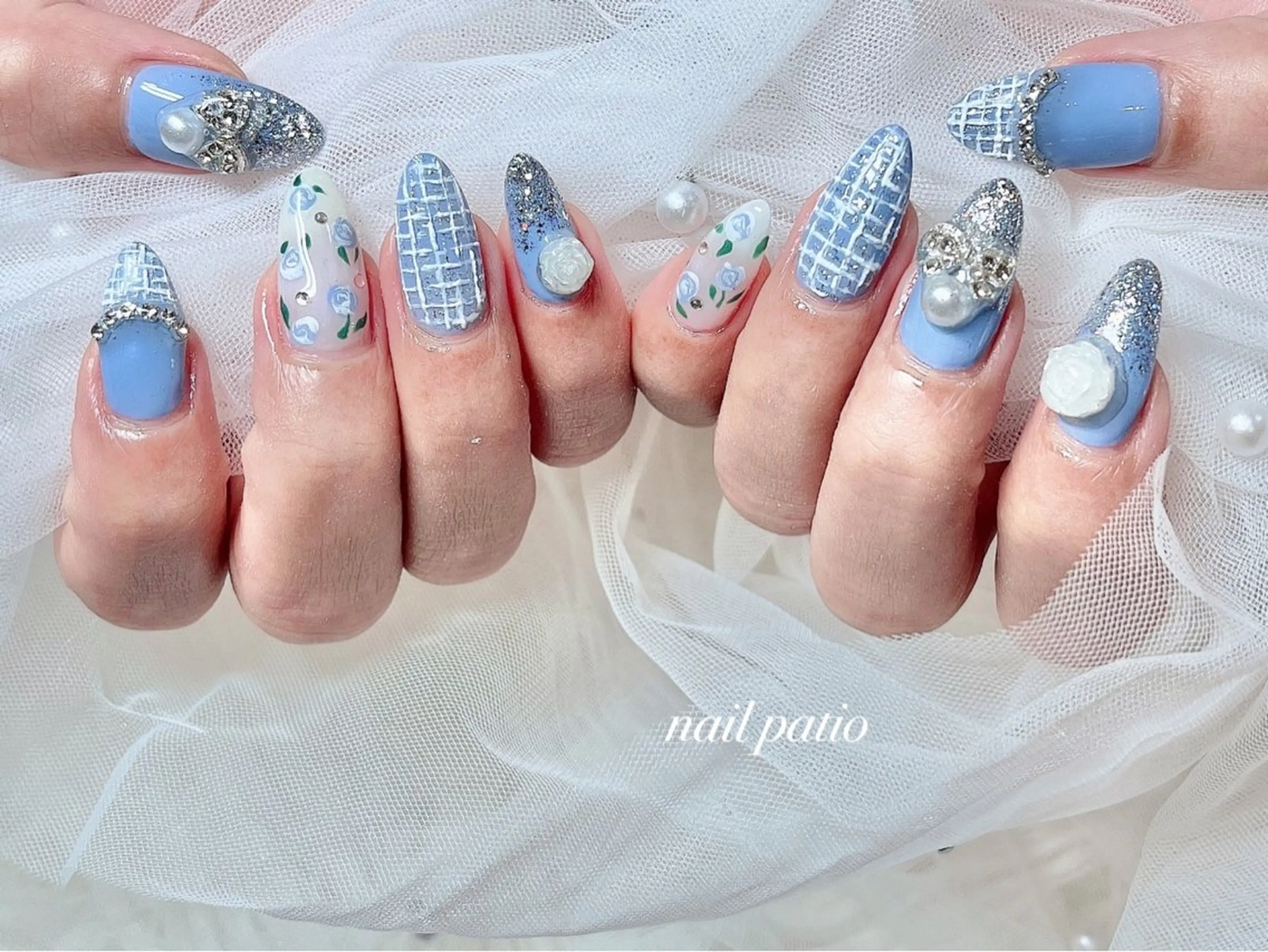ネイル ハンドネイル nail patio 新越谷 yukiのネイルデザイン