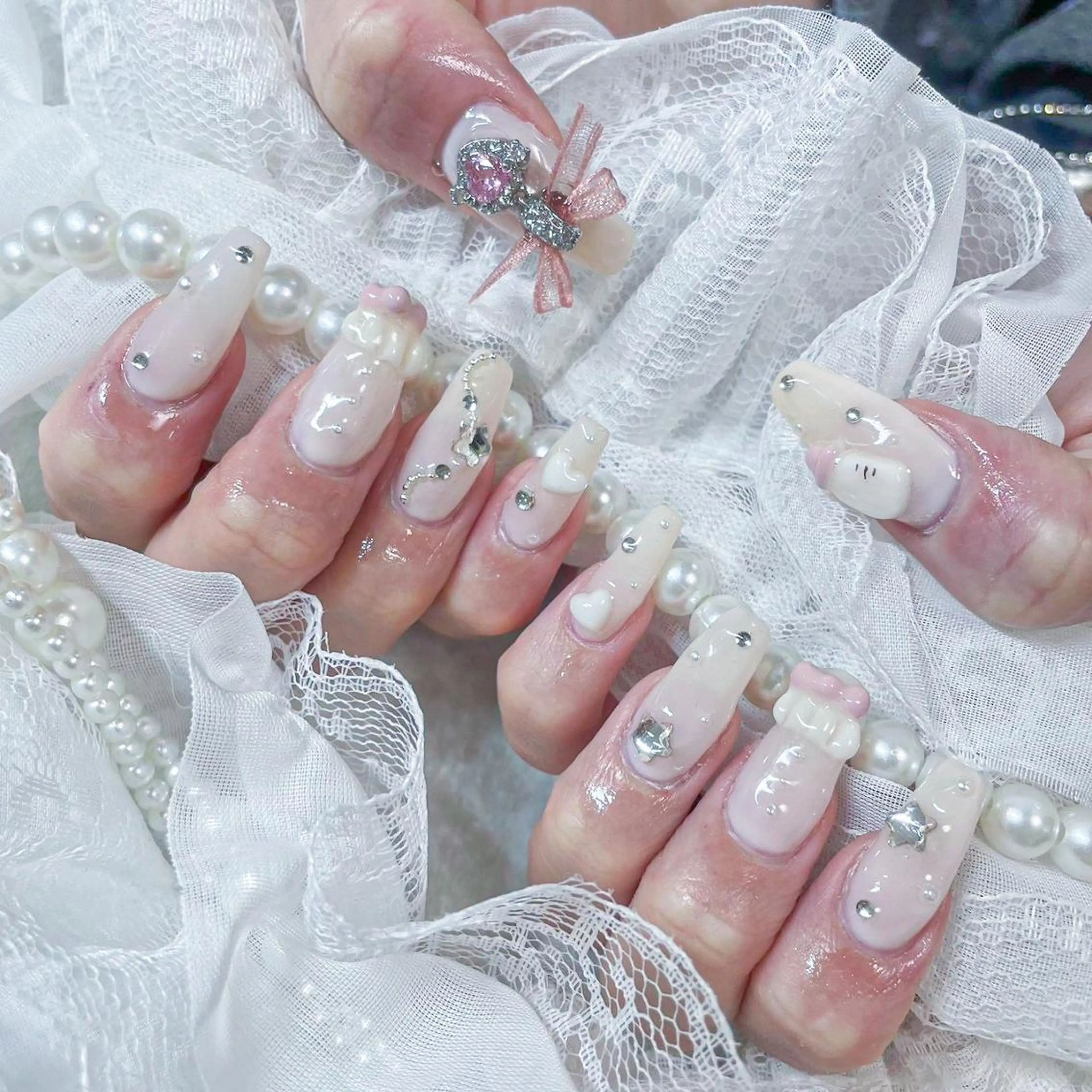 ネイル M.Y ネイル🩷のネイルデザイン