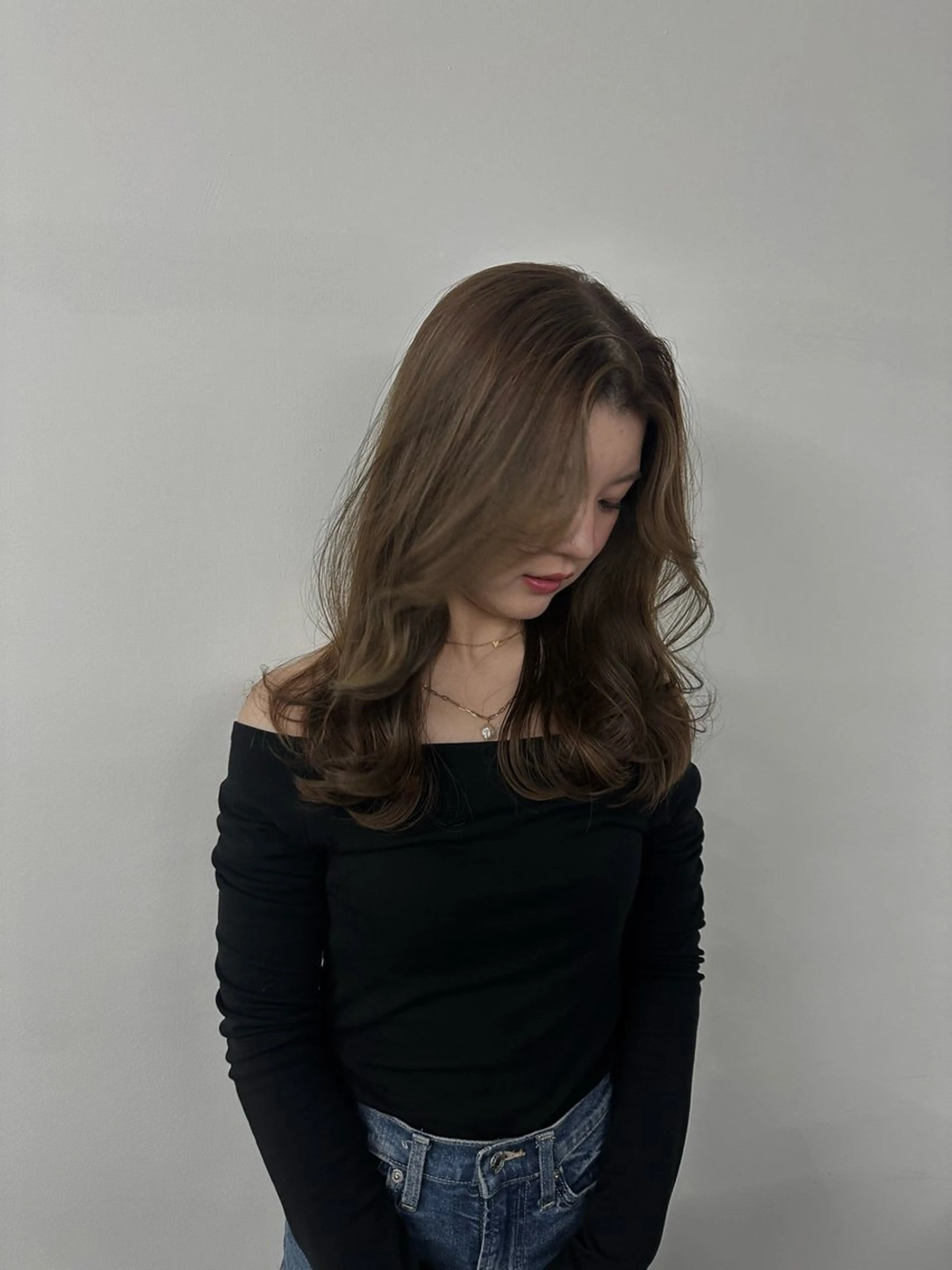 ロング カラー キッズ カット ヘアカラー トリートメント オトナヘア🌸 harukaのヘアスタイル