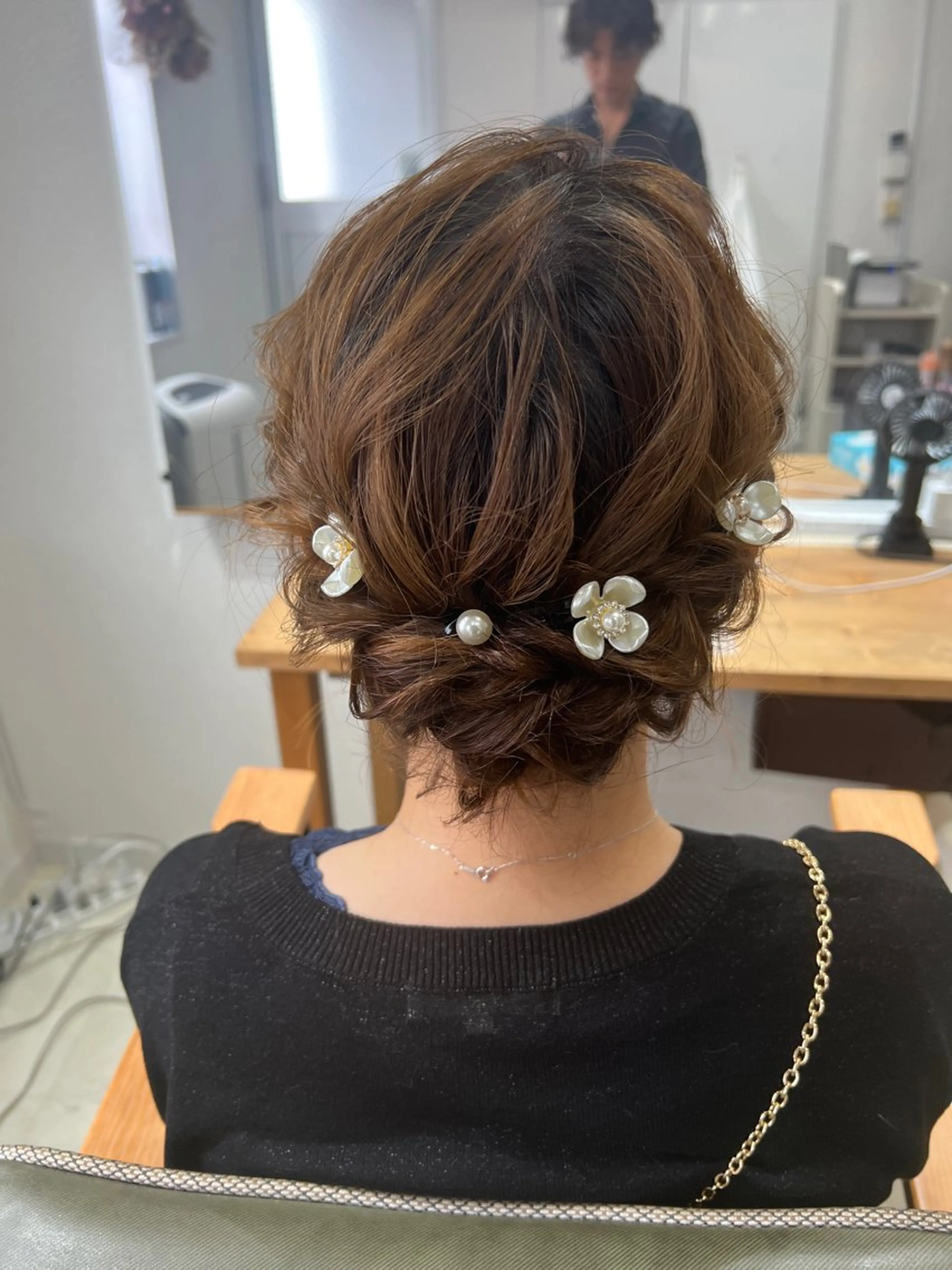 セミロング ヘアアレンジ 山室 敬義のヘアスタイル