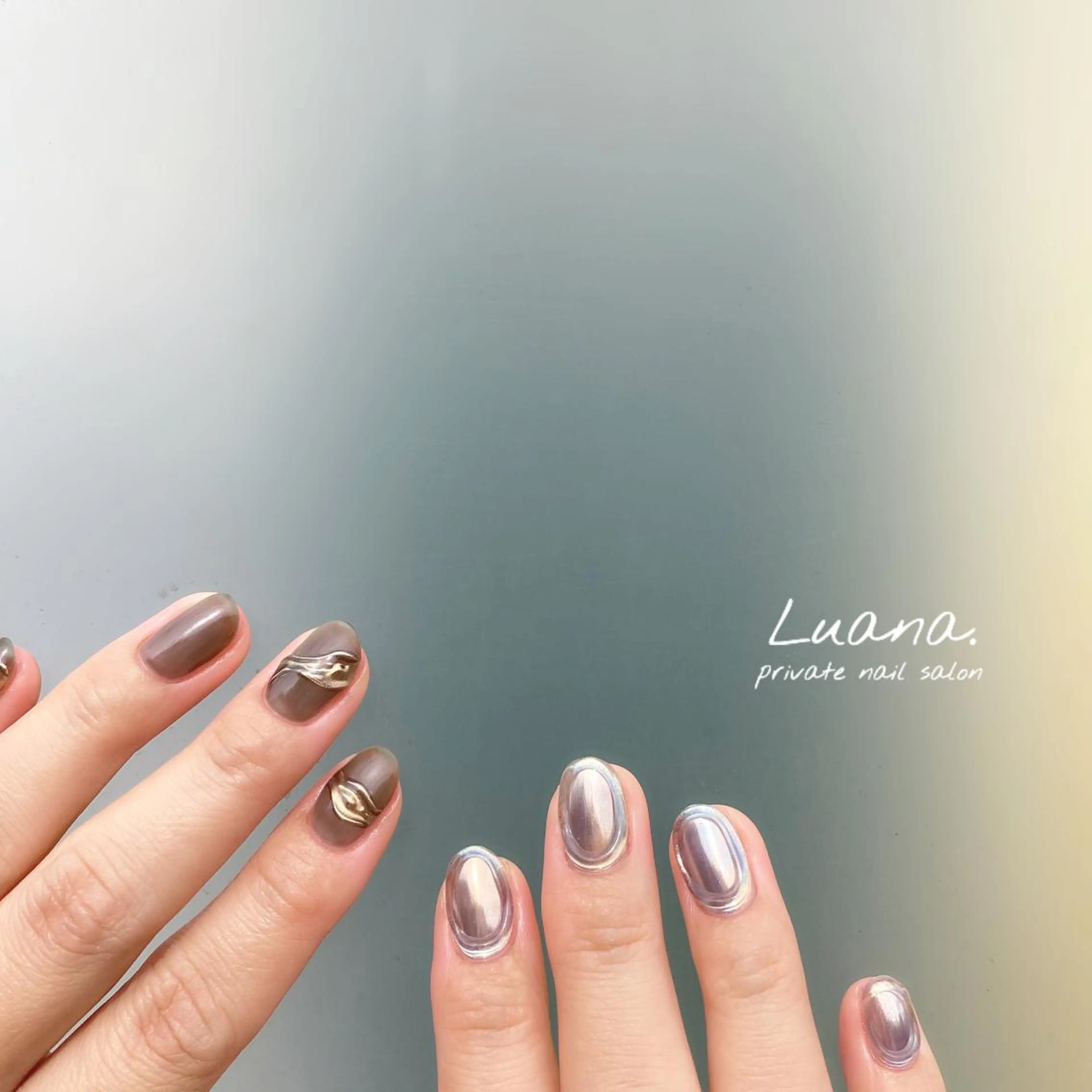 ネイル アートネイル atelier alle.のネイルデザイン