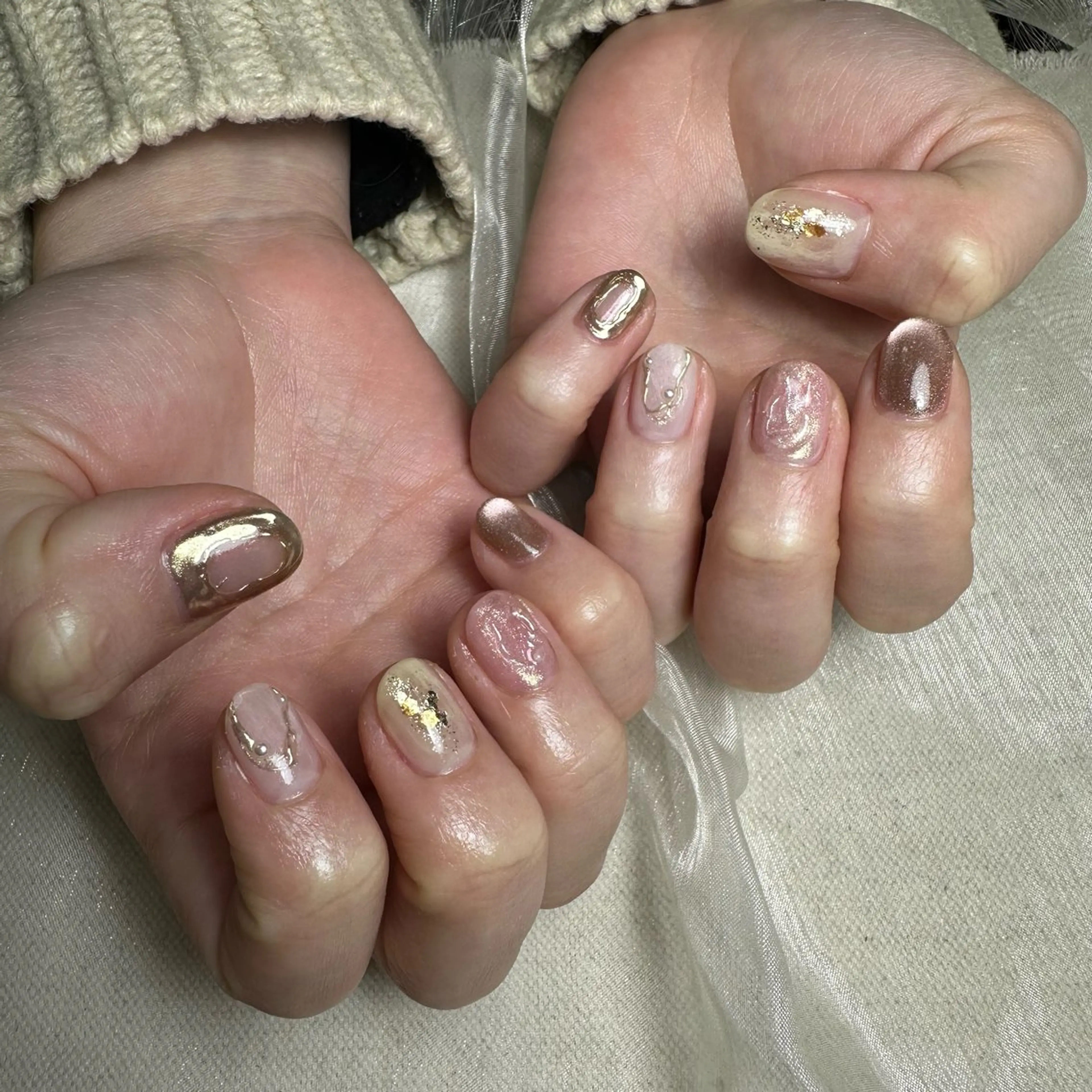 ネイル ハンドネイル repos~ルポ~所属・里見 麗のネイルデザイン