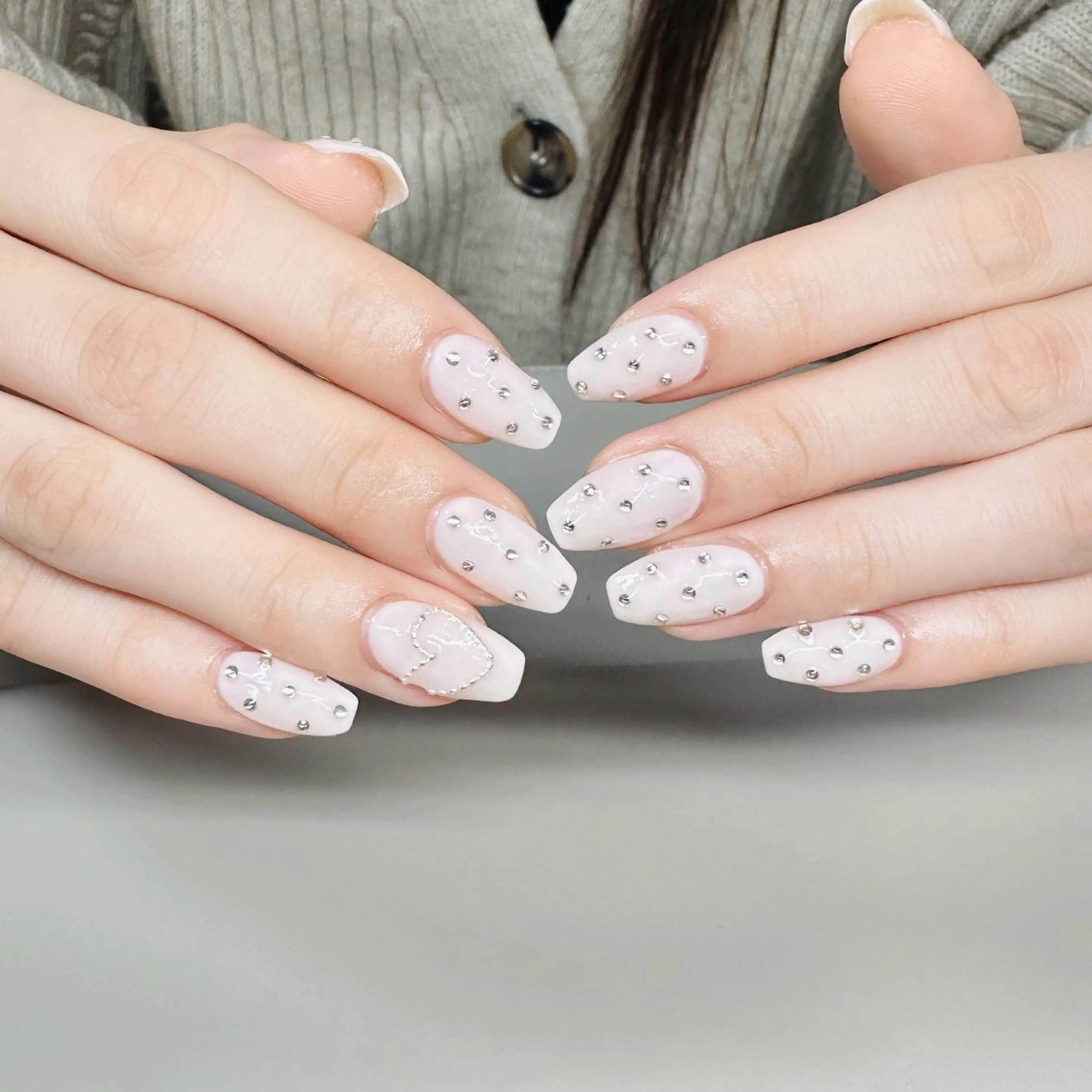 ネイル コネコネイルサロン モデル用のネイルデザイン