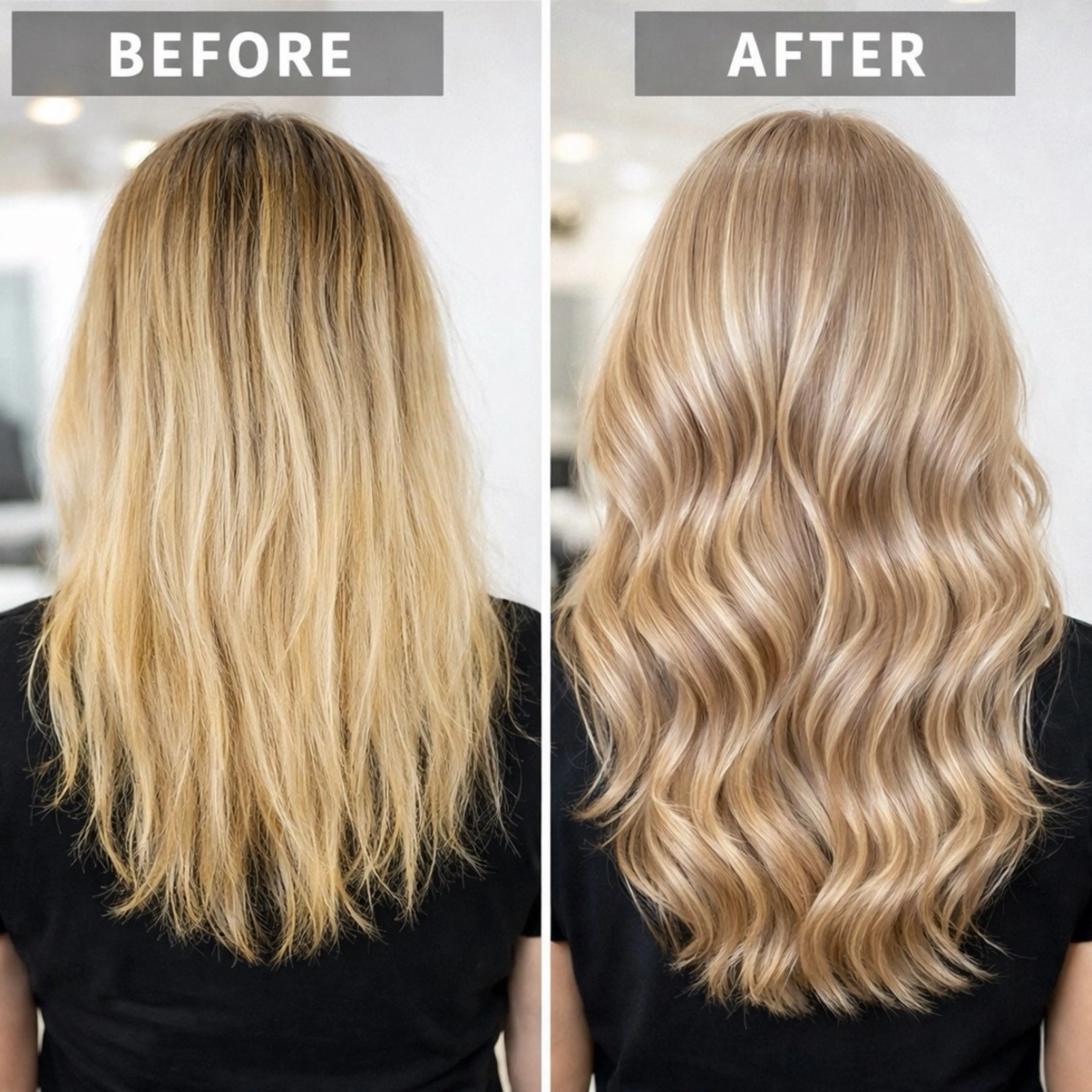 ロング カラー バレイヤージュ デザインカラー ハイライトカラー ハイライト レイヤーカット 白髪ぼかしのプロ ✨たいきのヘアスタイル