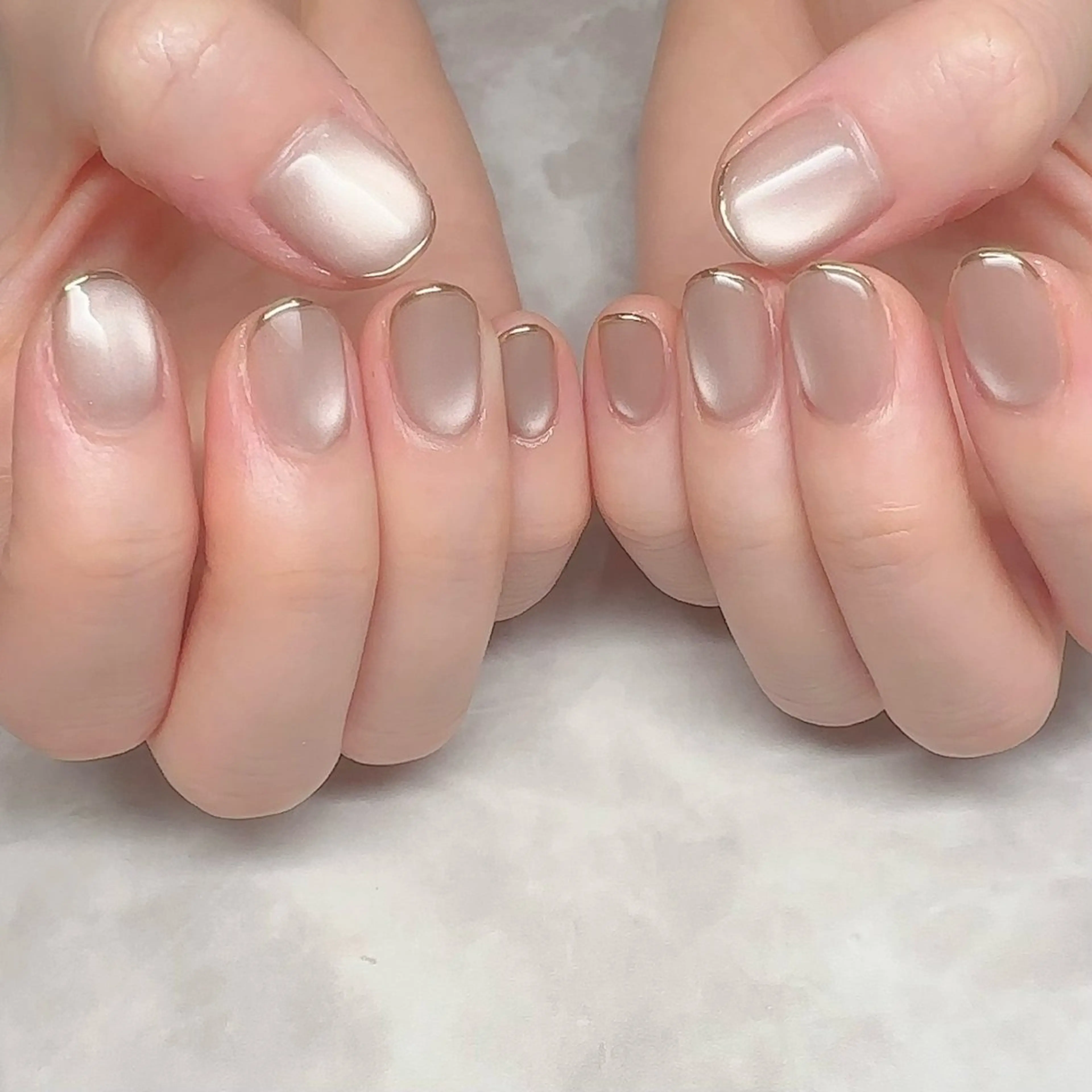 ネイル マグネットネイル ミラーネイル C for nailのネイルデザイン