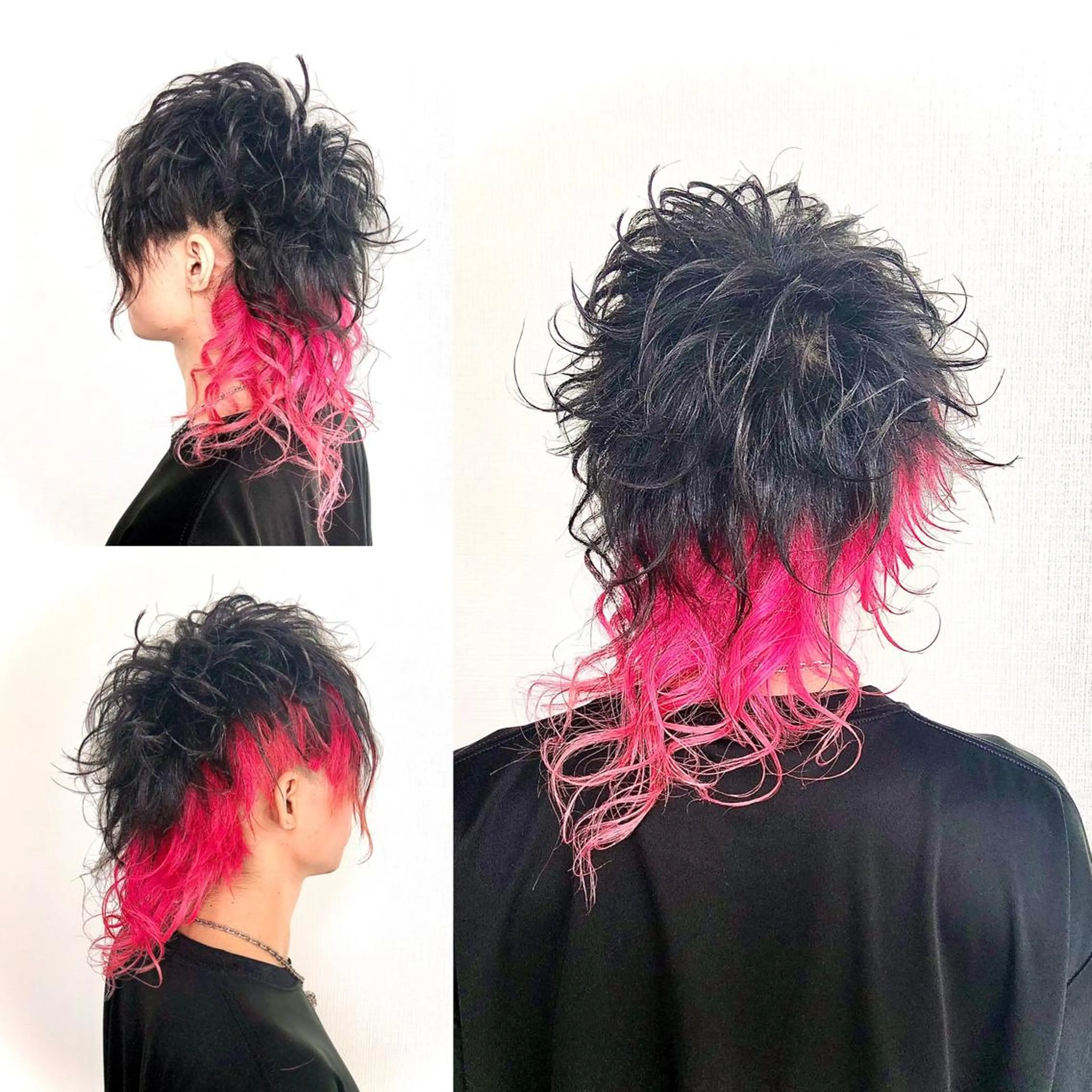 ミディアム カラー パーマ ヘアアレンジ メンズ キッズ ✨最強美容師✨ 💙にっしー西村💙のヘアスタイル