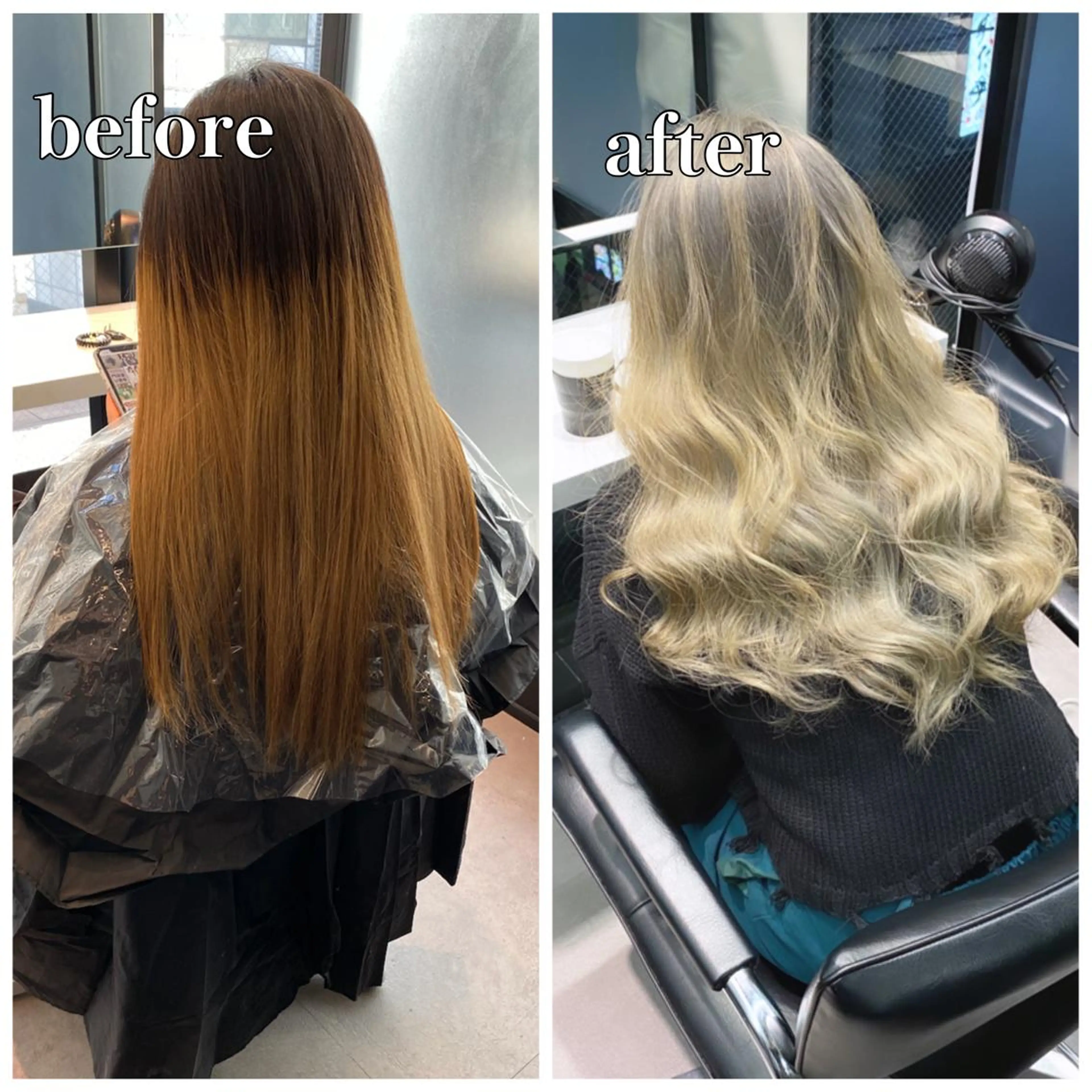 ロング カラー 🌈ブリーチ特化🌈 MINATOのヘアスタイル