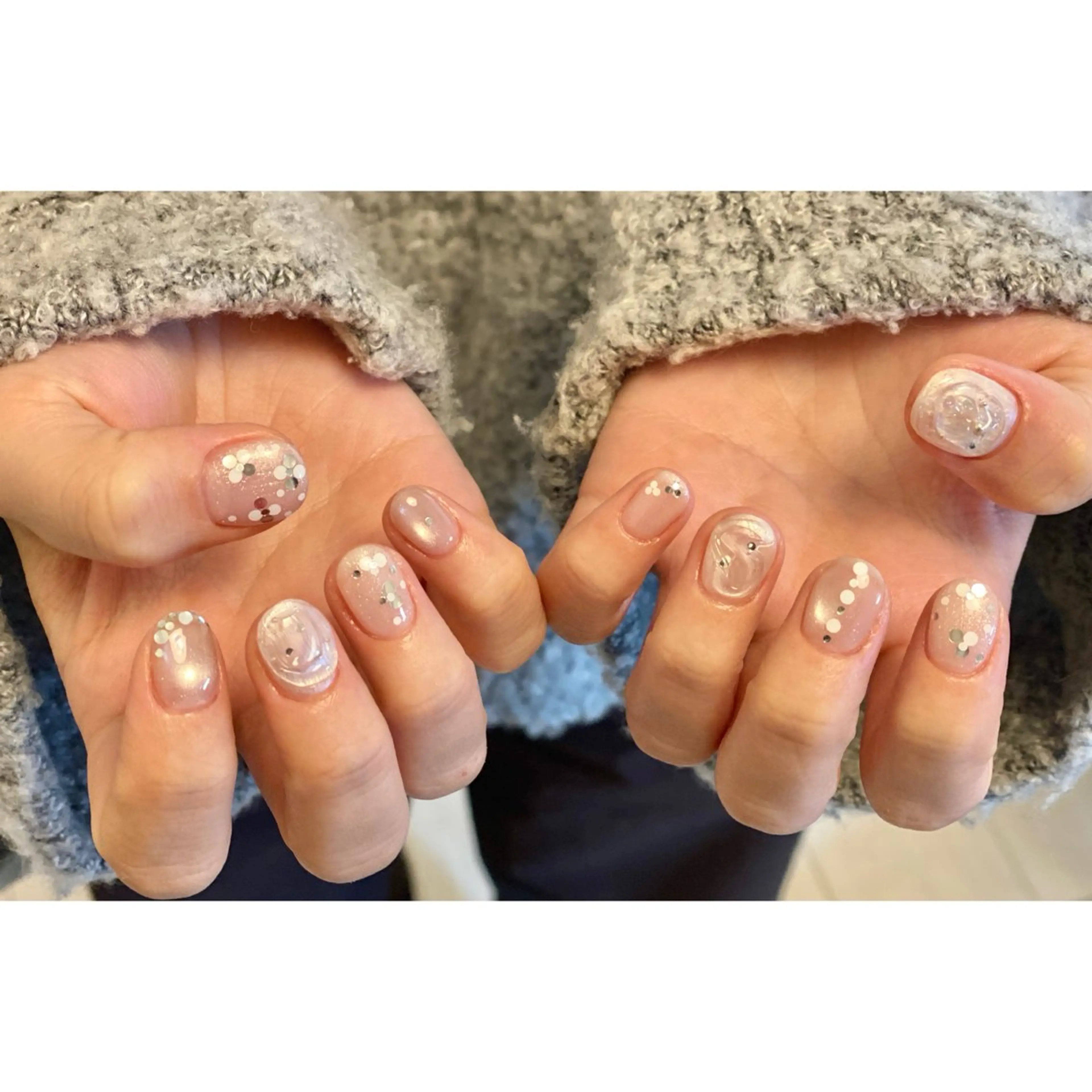 ネイル ハンドネイル ⏦Little 𐙚 Nail⏦のネイルデザイン