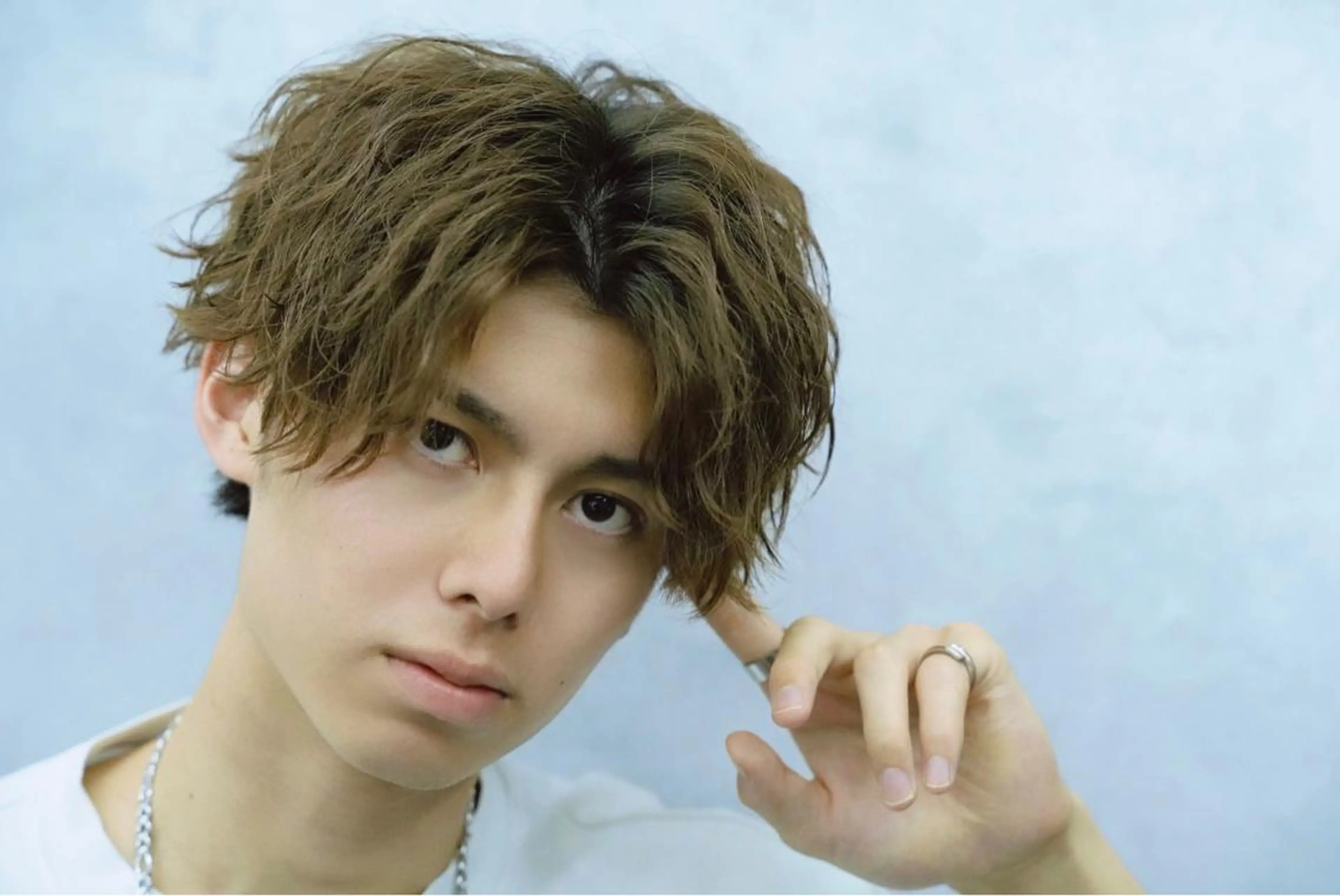 ショート パーマ メンズ 津田 祐岐のヘアスタイル