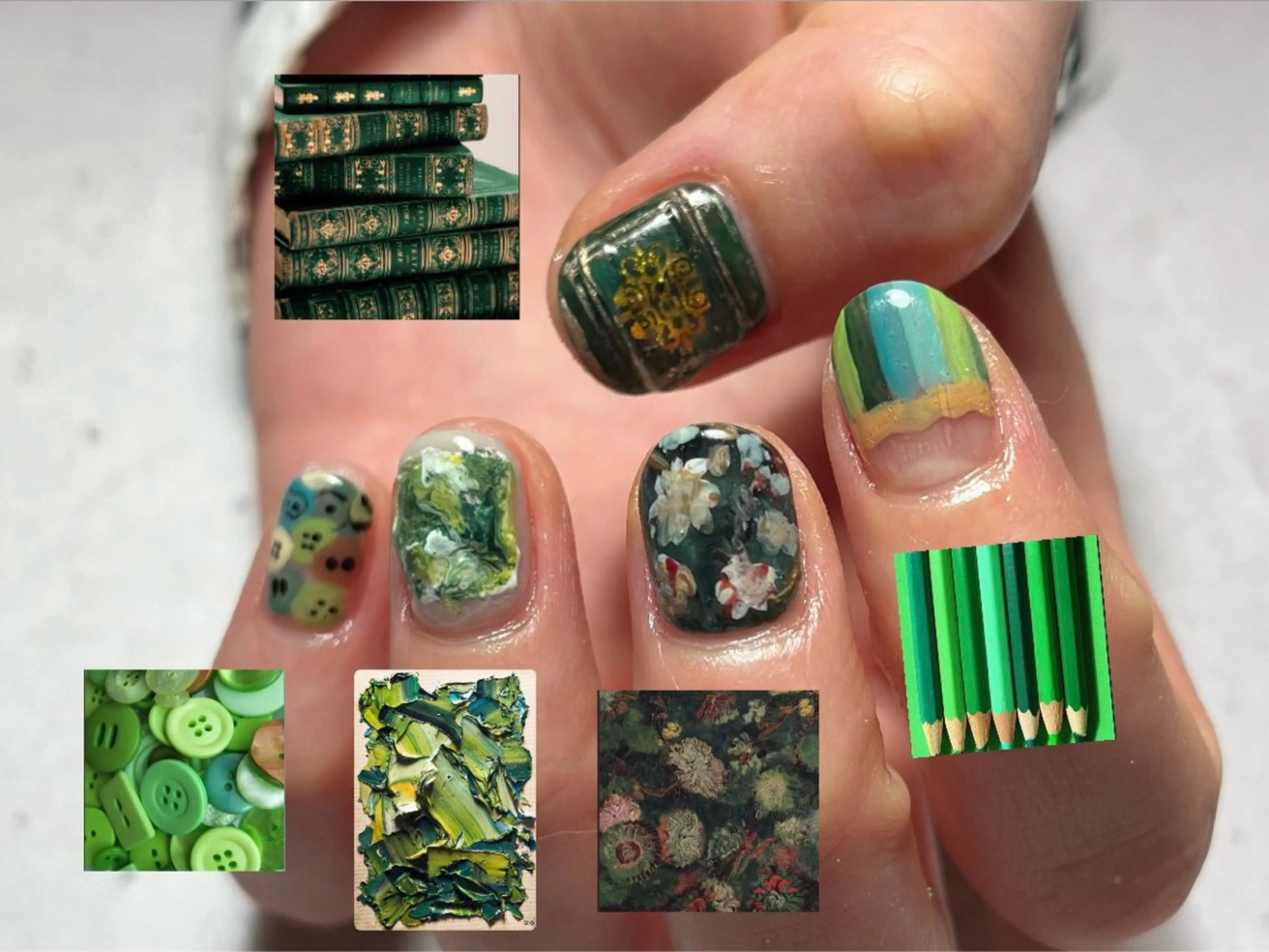 ネイル ハンドネイル アトリエ ○△□のネイルデザイン