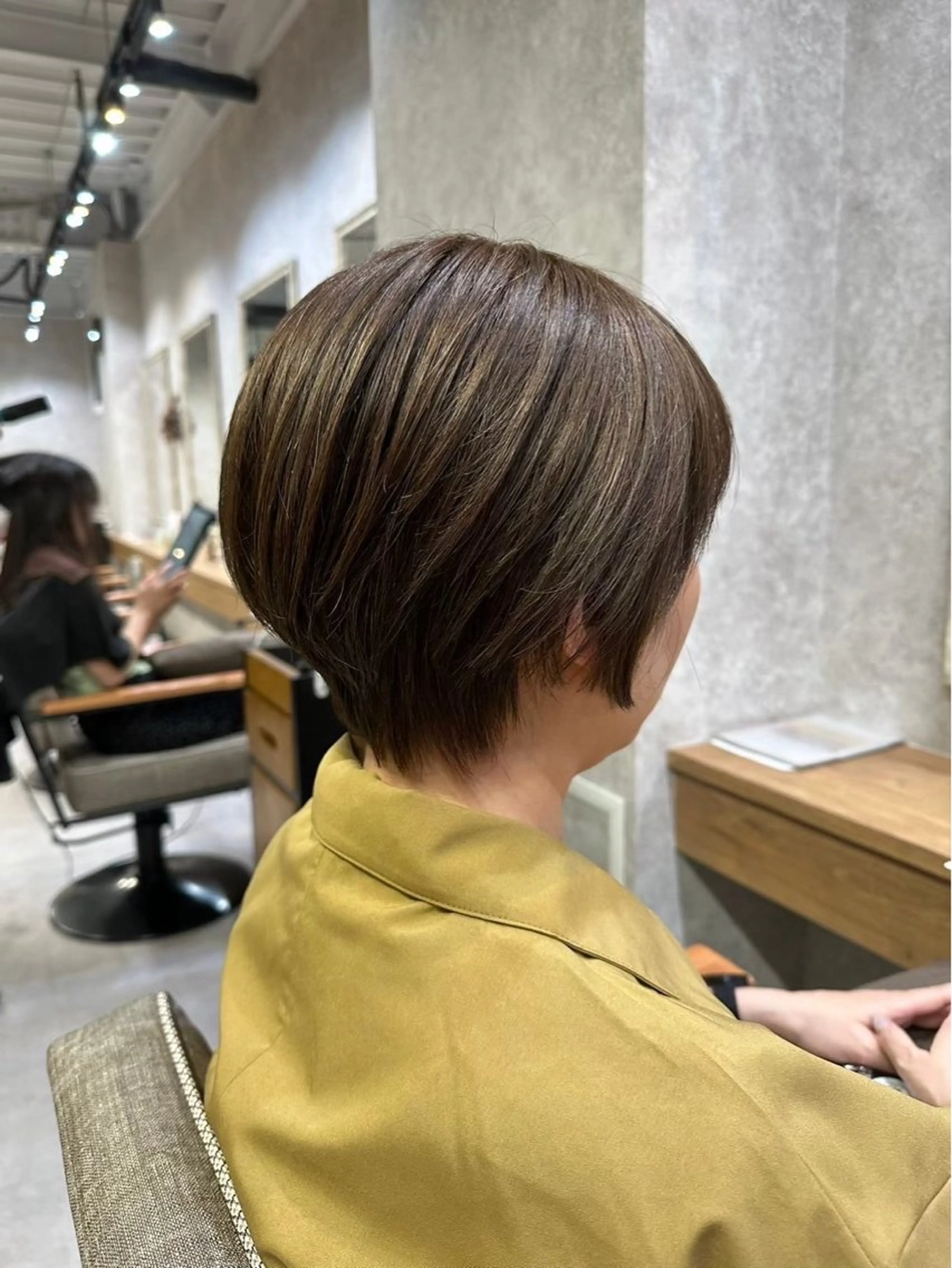 ショート カット ヘアカラー トリートメント 越谷/ショートボブ /大野洸太のヘアスタイル