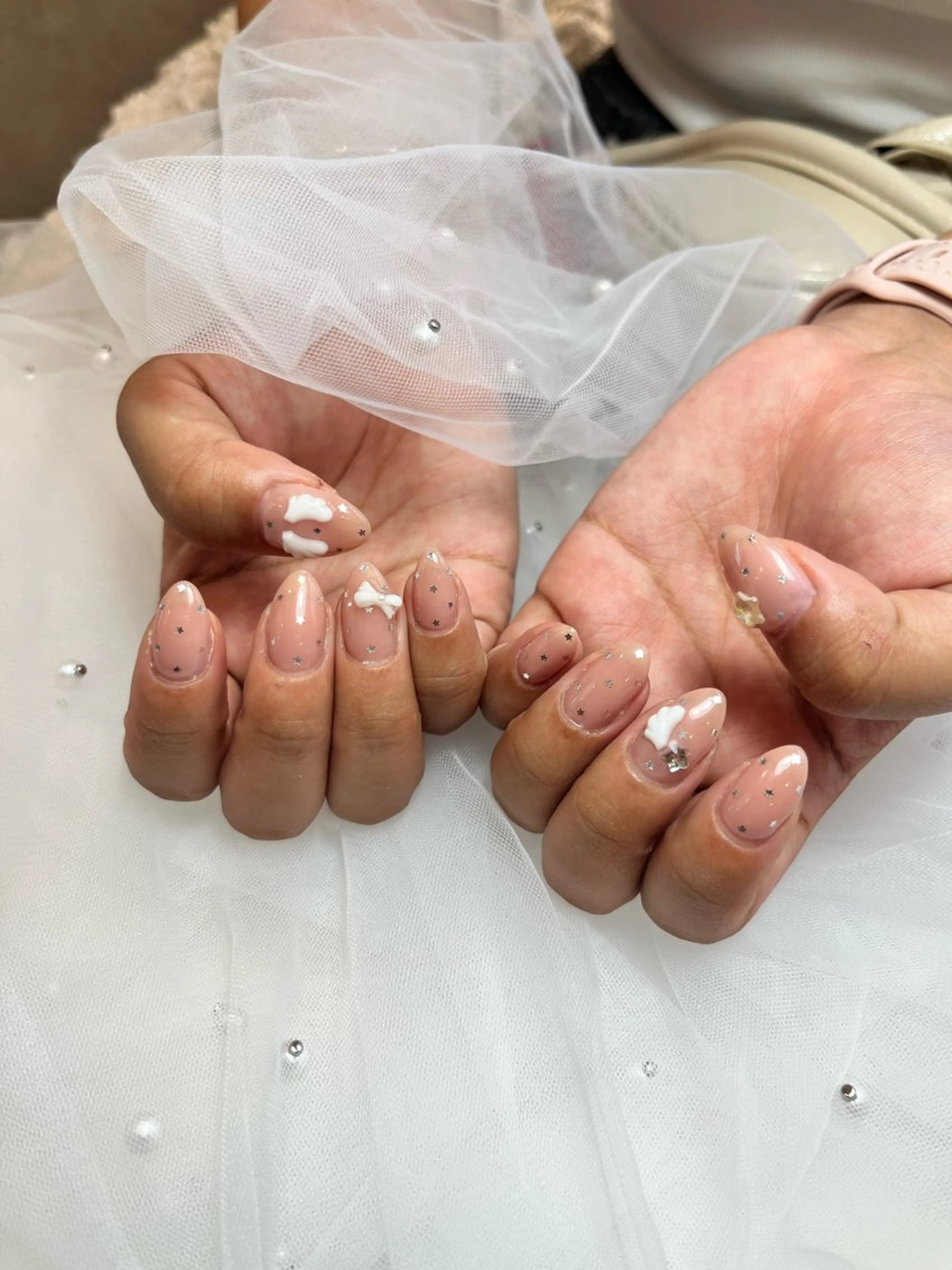 ネイル ハンドネイル éclat-nail salon-所属・松本 ゆみかのネイルデザイン