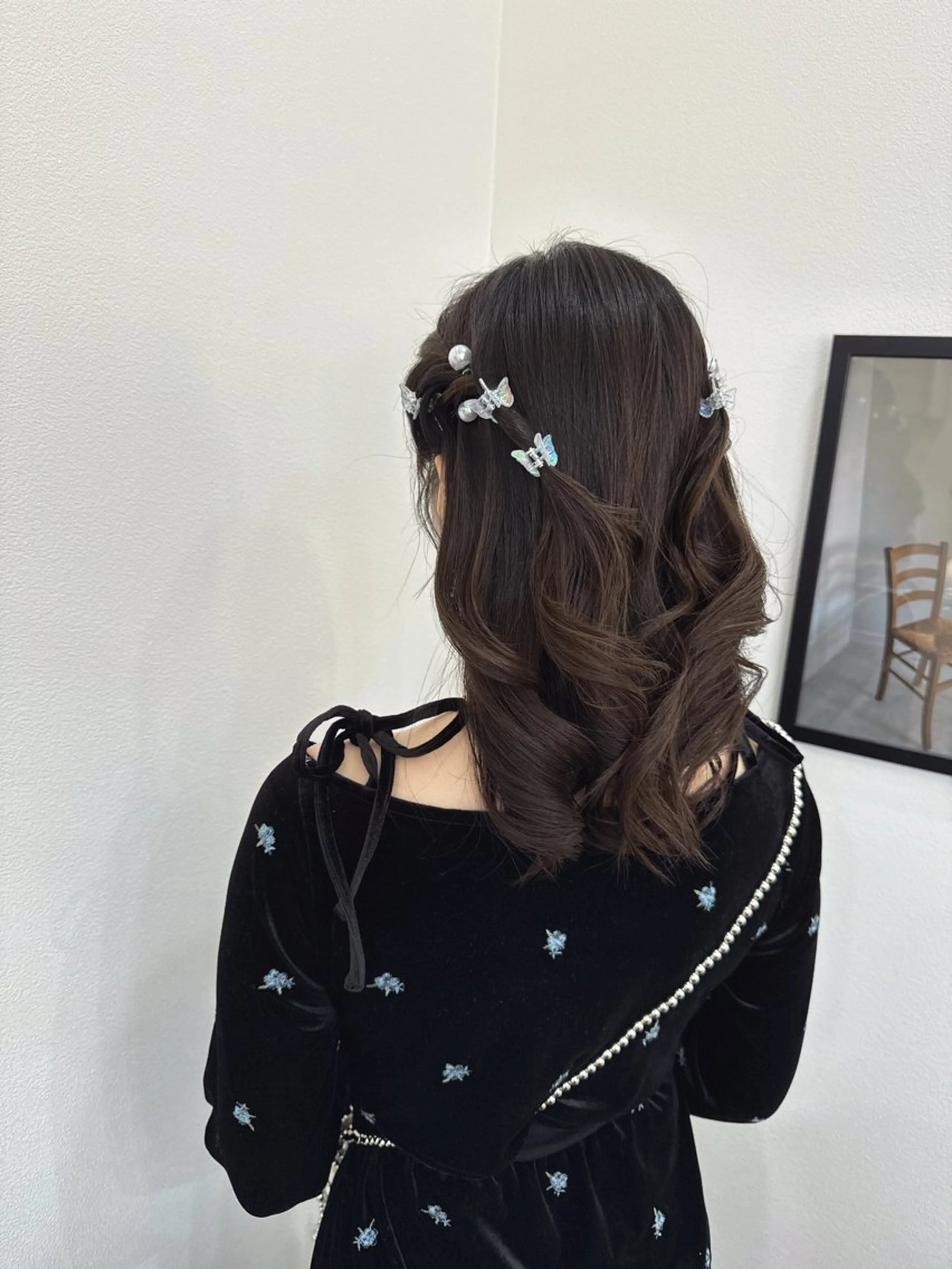 ミディアム 卒業式のヘアスタイル ヘアセット GOODDAY 🫧Manami🫧のヘアスタイル