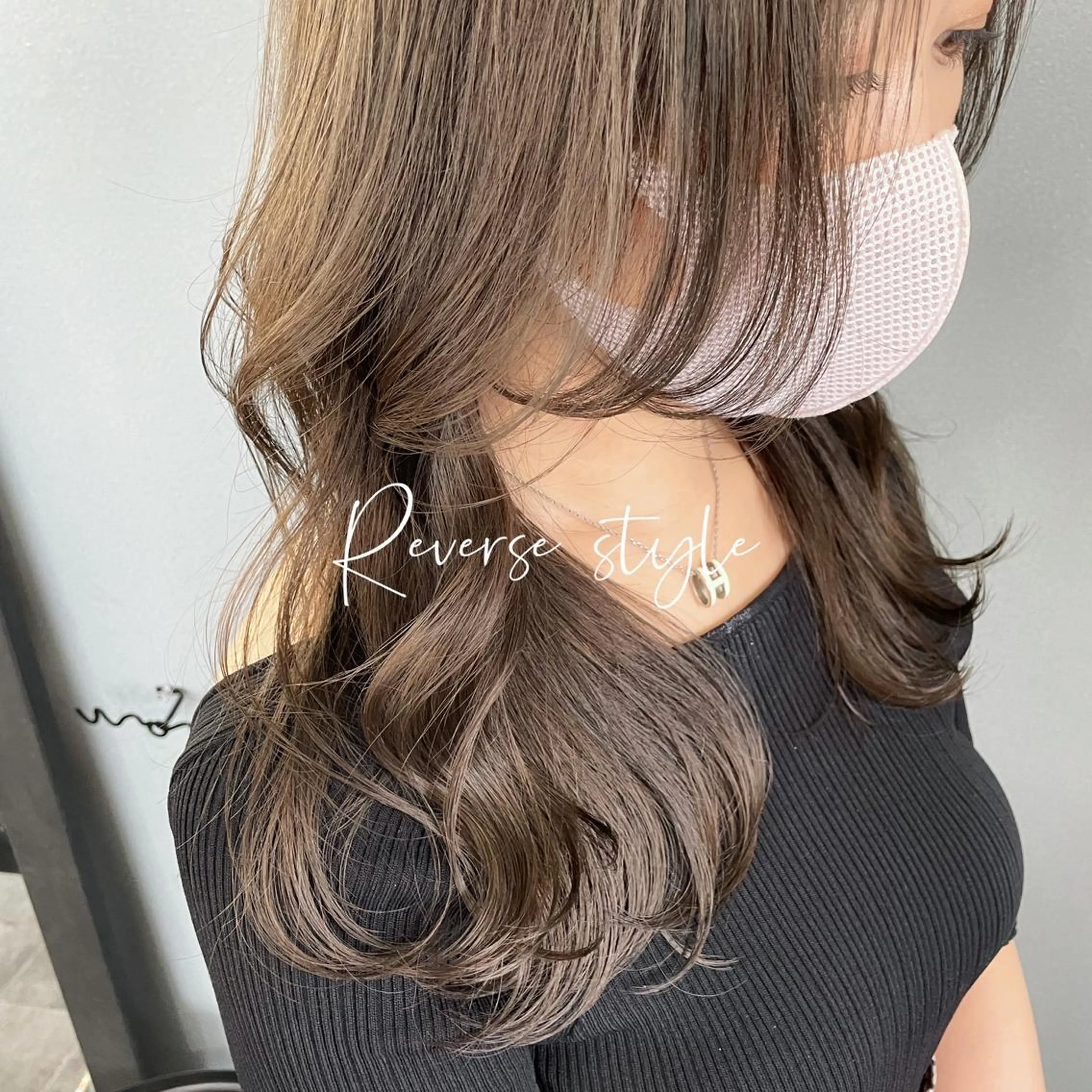 ミディアム カラー 顔周りカット 韓国風ヘア カット ヘアカラー トリートメント 【 DIPTH 】 代表コウキ🥇のヘアスタイル