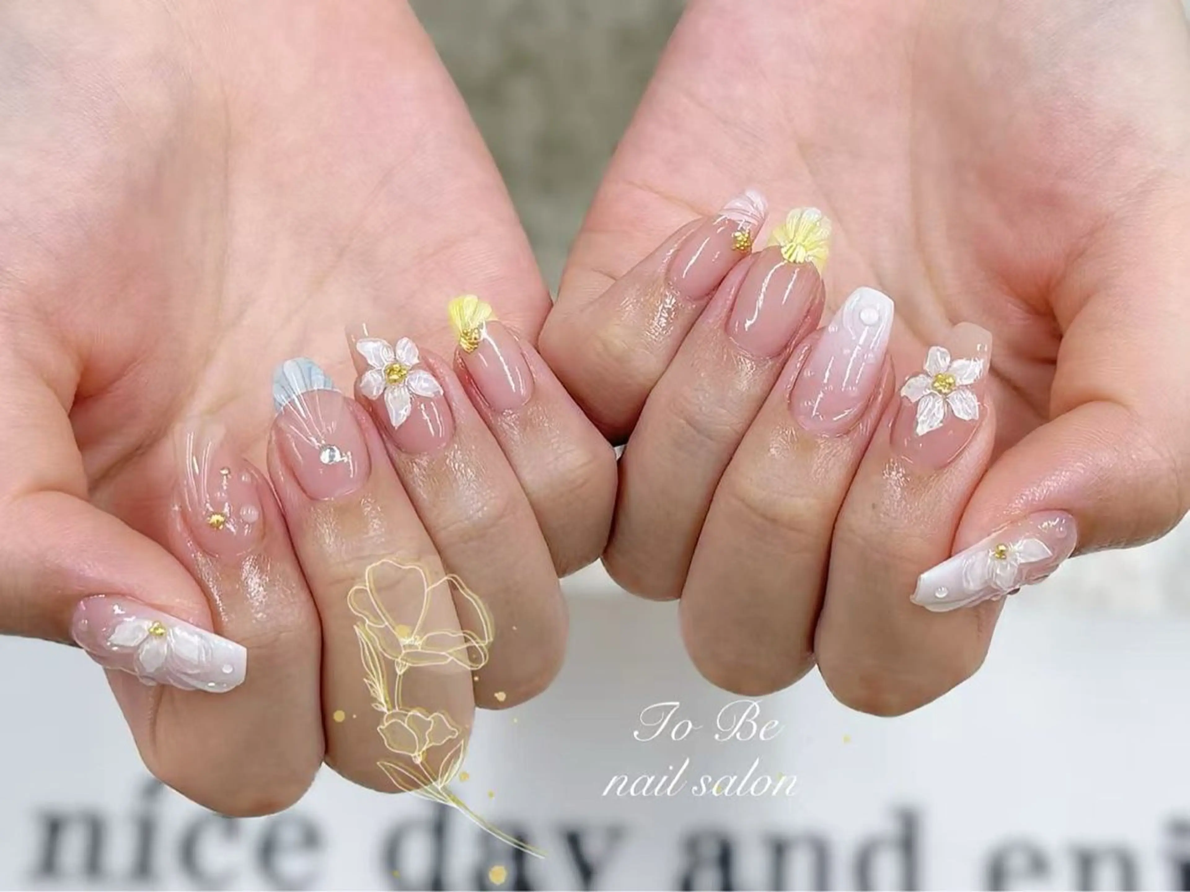 ネイル ハンドネイル ハンドケア Nail Salon To Beのネイルデザイン