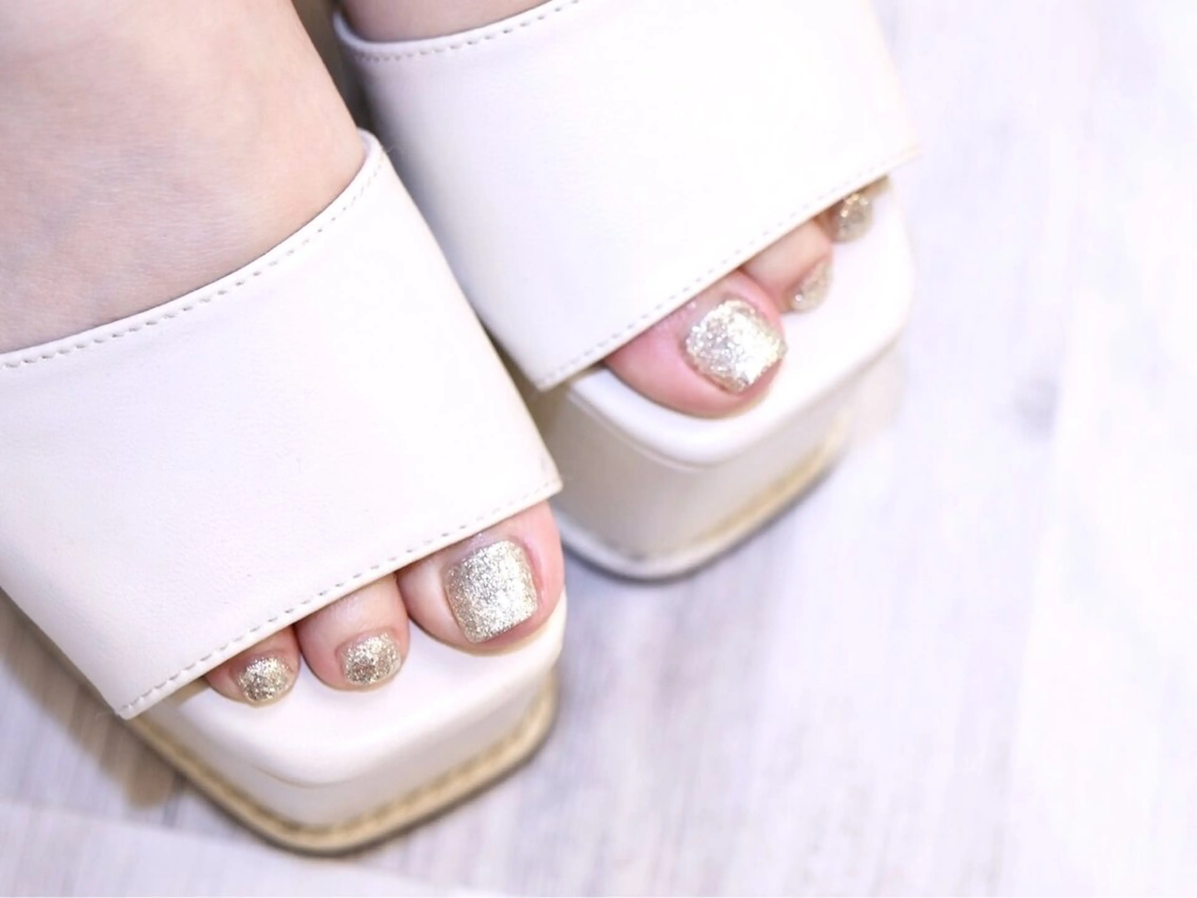 ◆フット◆【オフなし】aroma足湯付き💓350色​〜​選べる☆極艶☆ワンカラーorラメワンカラー💫の写真