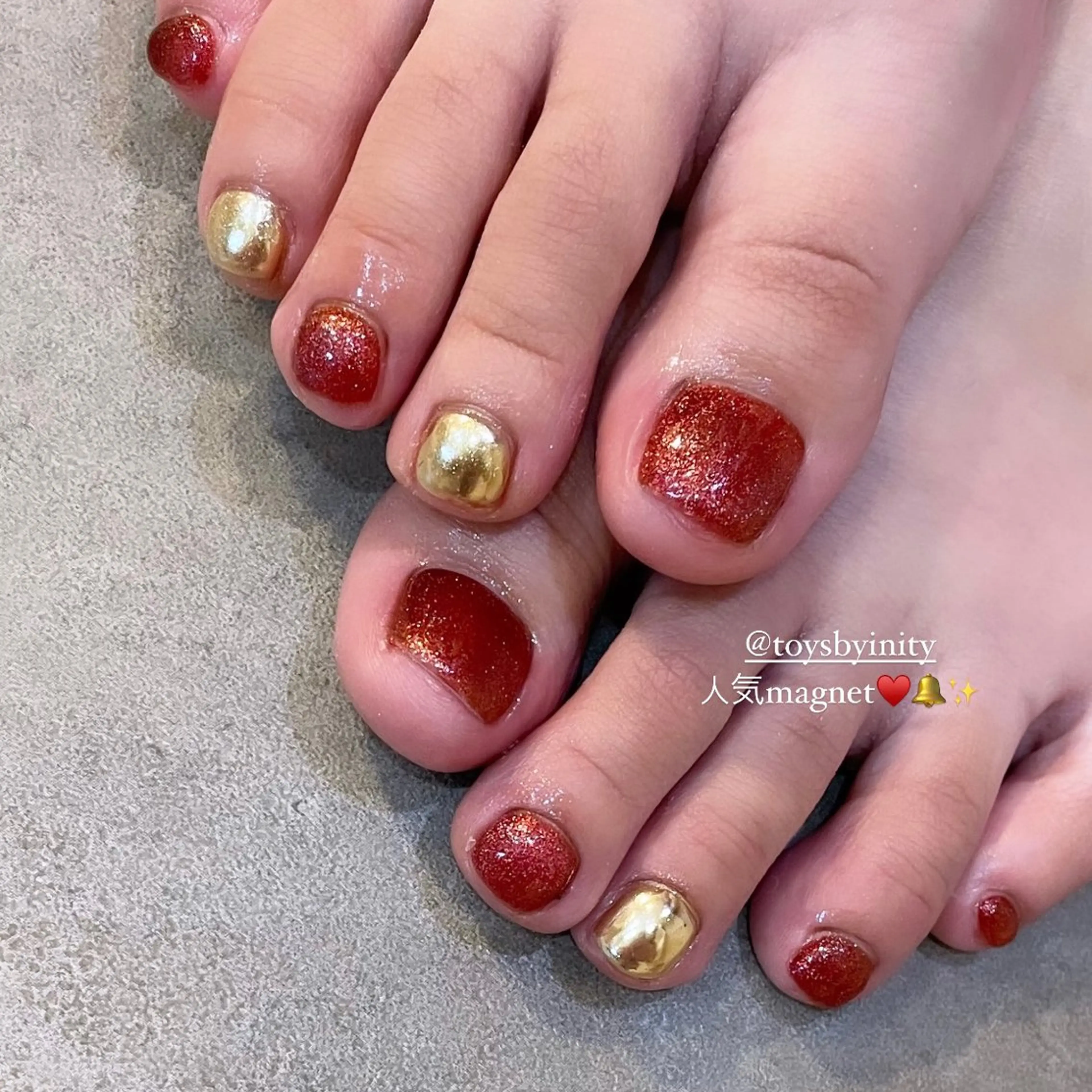 ネイル クリスマス Nail Salon Gummi.のネイルデザイン