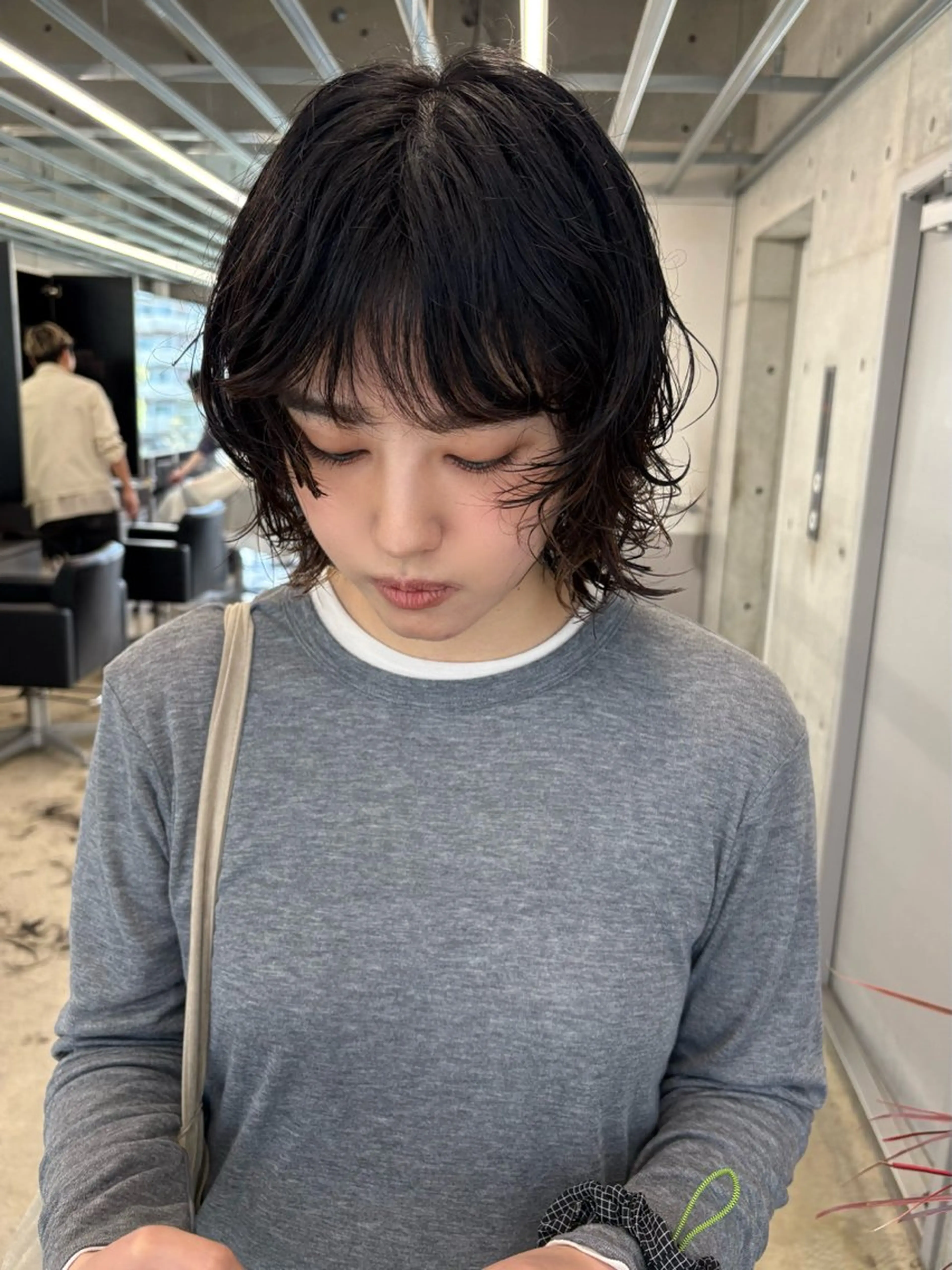 ショート カラー ボブレイヤー ボブ レイヤーカット カット ヘアカラー トリートメント 似合わせカット レイヤー/ボブのヘアスタイル