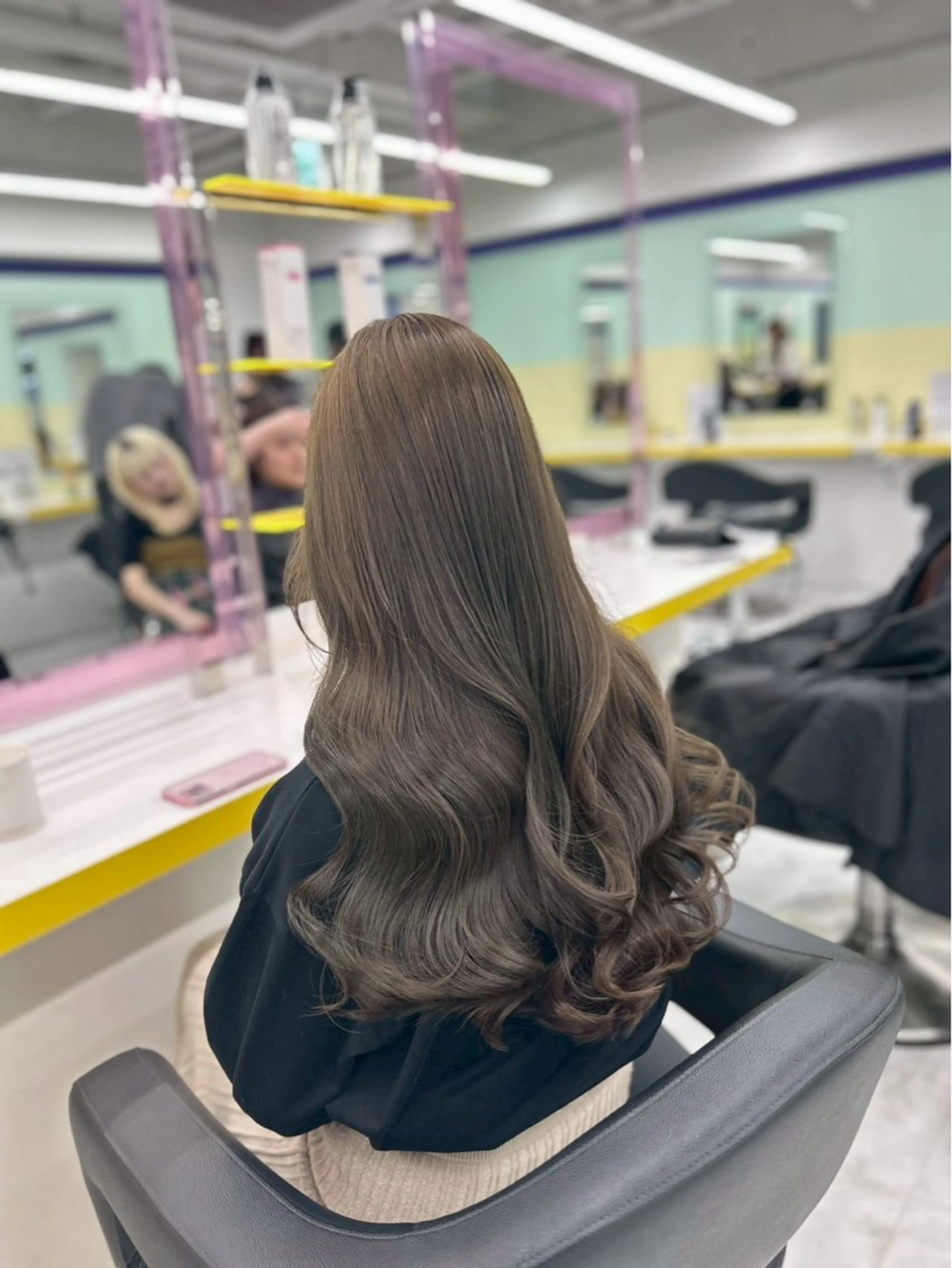 ロング カラー 韓国ヘア×透明感 🤎横浜/miu🤎のヘアスタイル