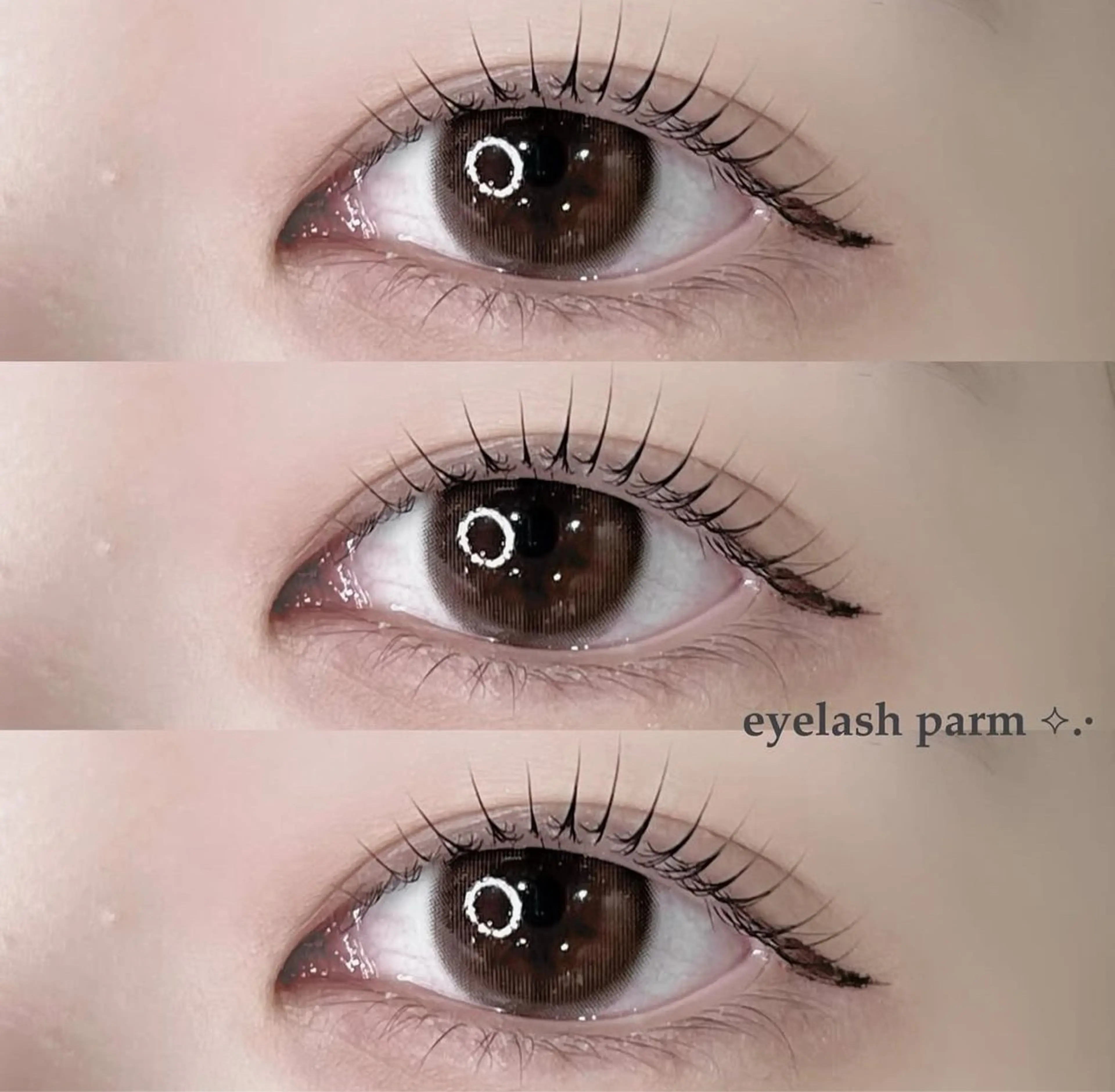 マツエク・マツパ saki 束感まつ毛/ 大阪のマツエク・マツパデザイン