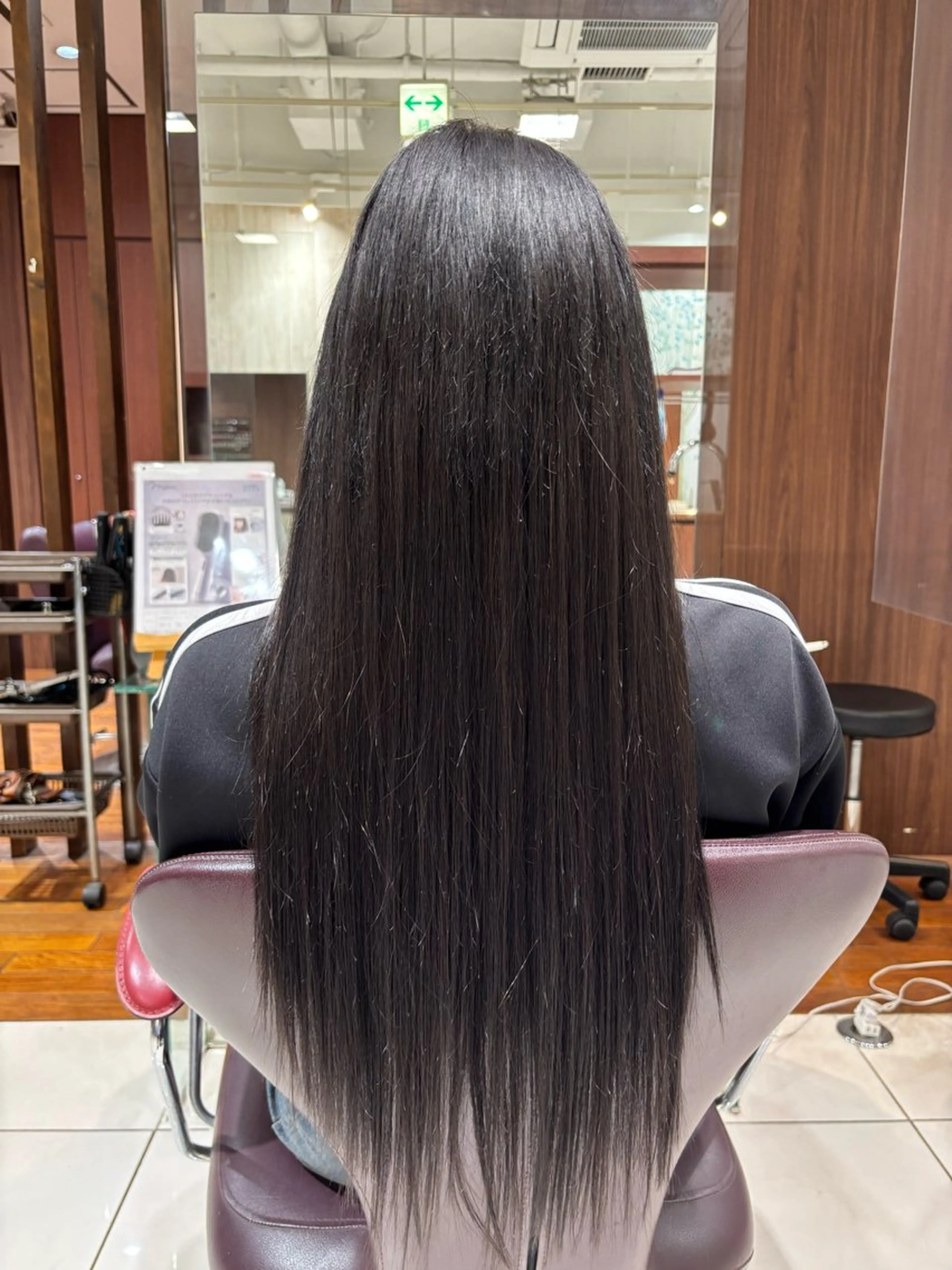 ロング ボブ エクステ エクステ 髪質改善、エクステ 山口卓哉のヘアスタイル