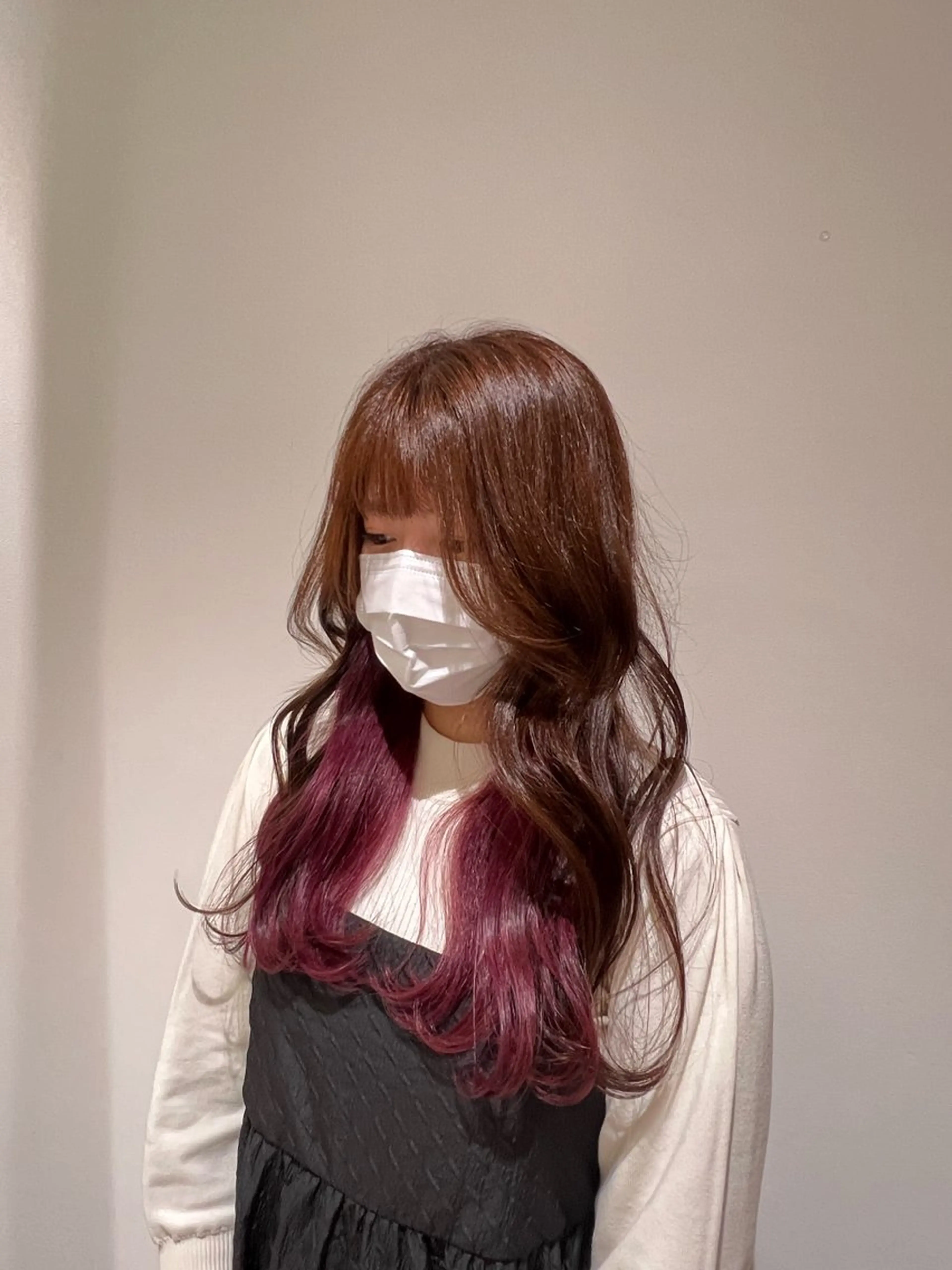 インナーカラー🌈✨【 部分ブリーチ⠀】の写真