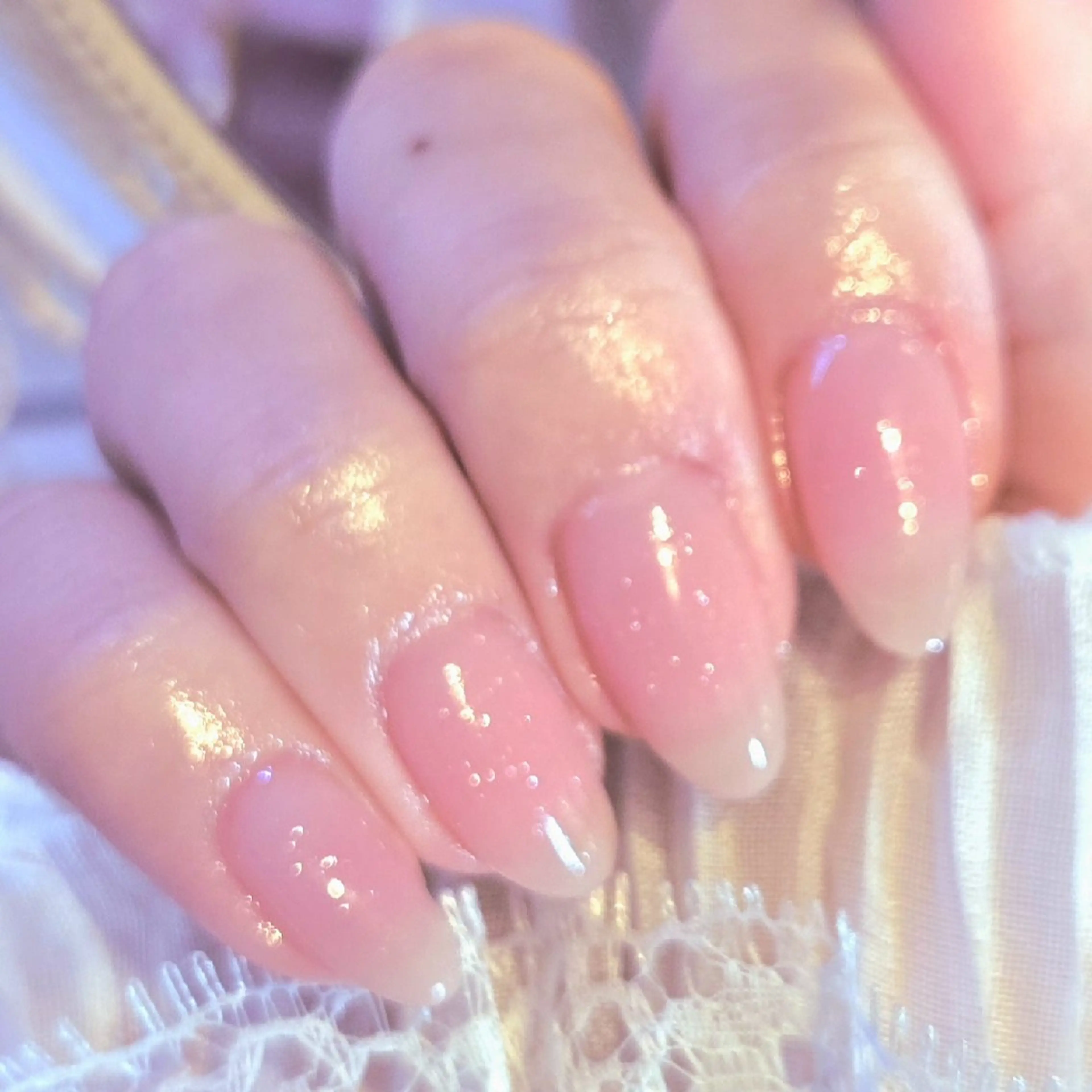 ネイル 氷ネイル・うるうるネイル ハンドネイル miliy nail 🎀上尾のネイルデザイン