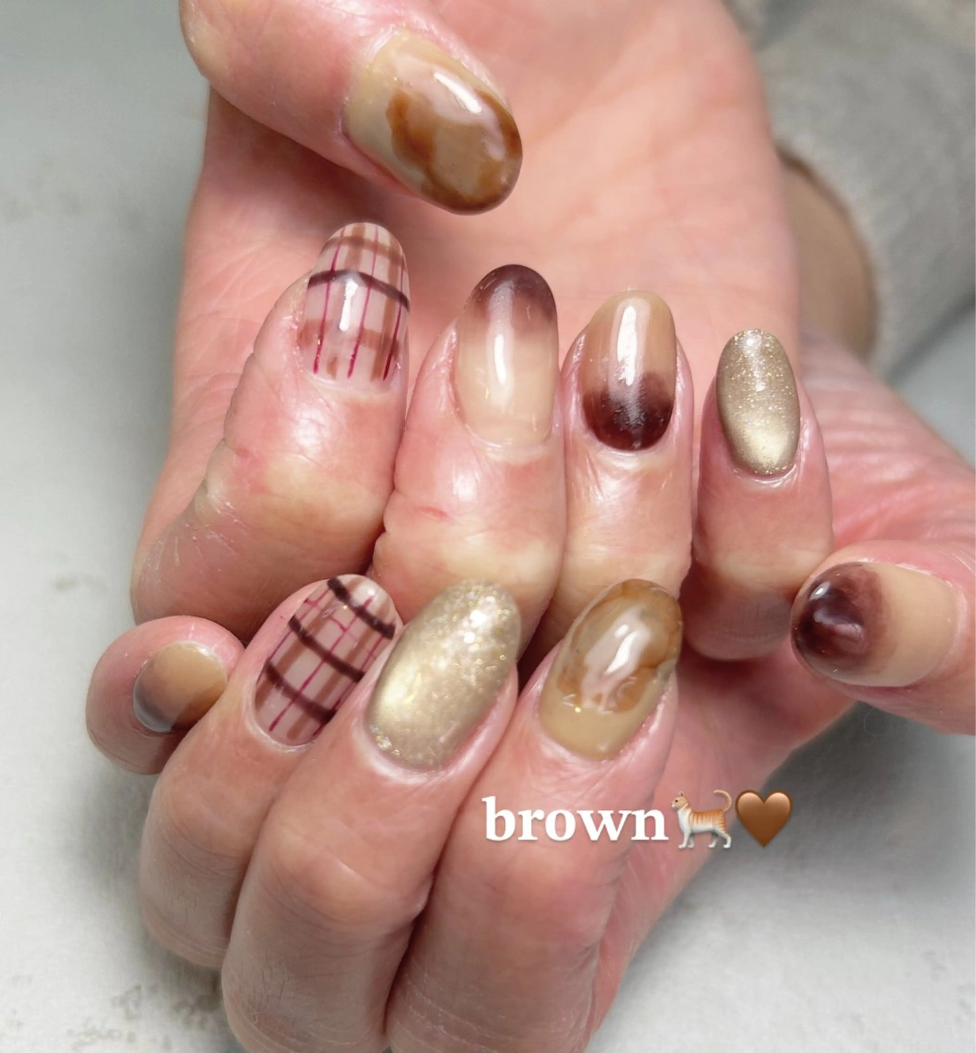 ネイル ニュアンスネイル 東十条muumii ネイルまつ毛のネイルデザイン
