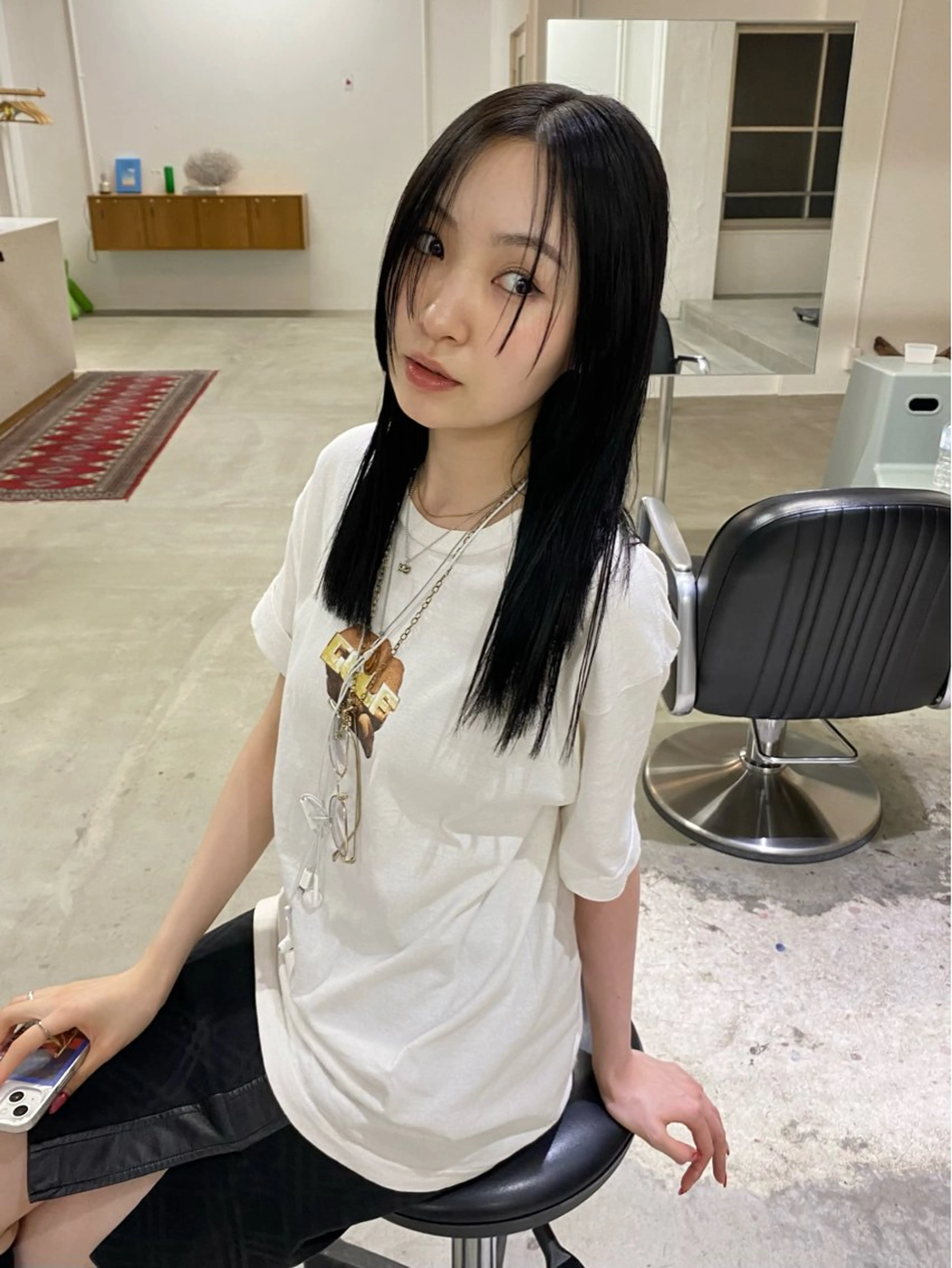 ロング 松林 芽依のヘアスタイル