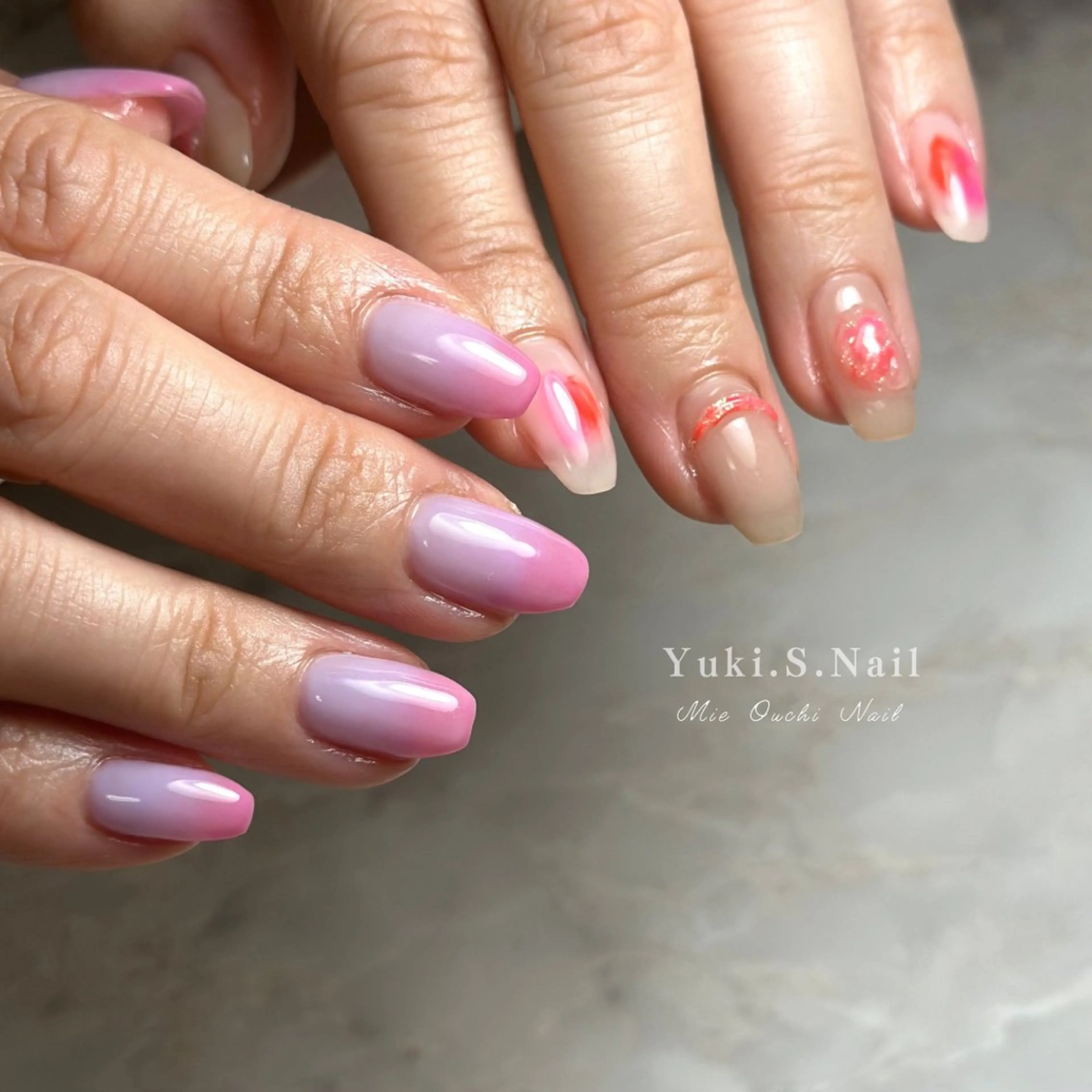 ショート ハンドネイル Yuki S.Nailのネイルデザイン
