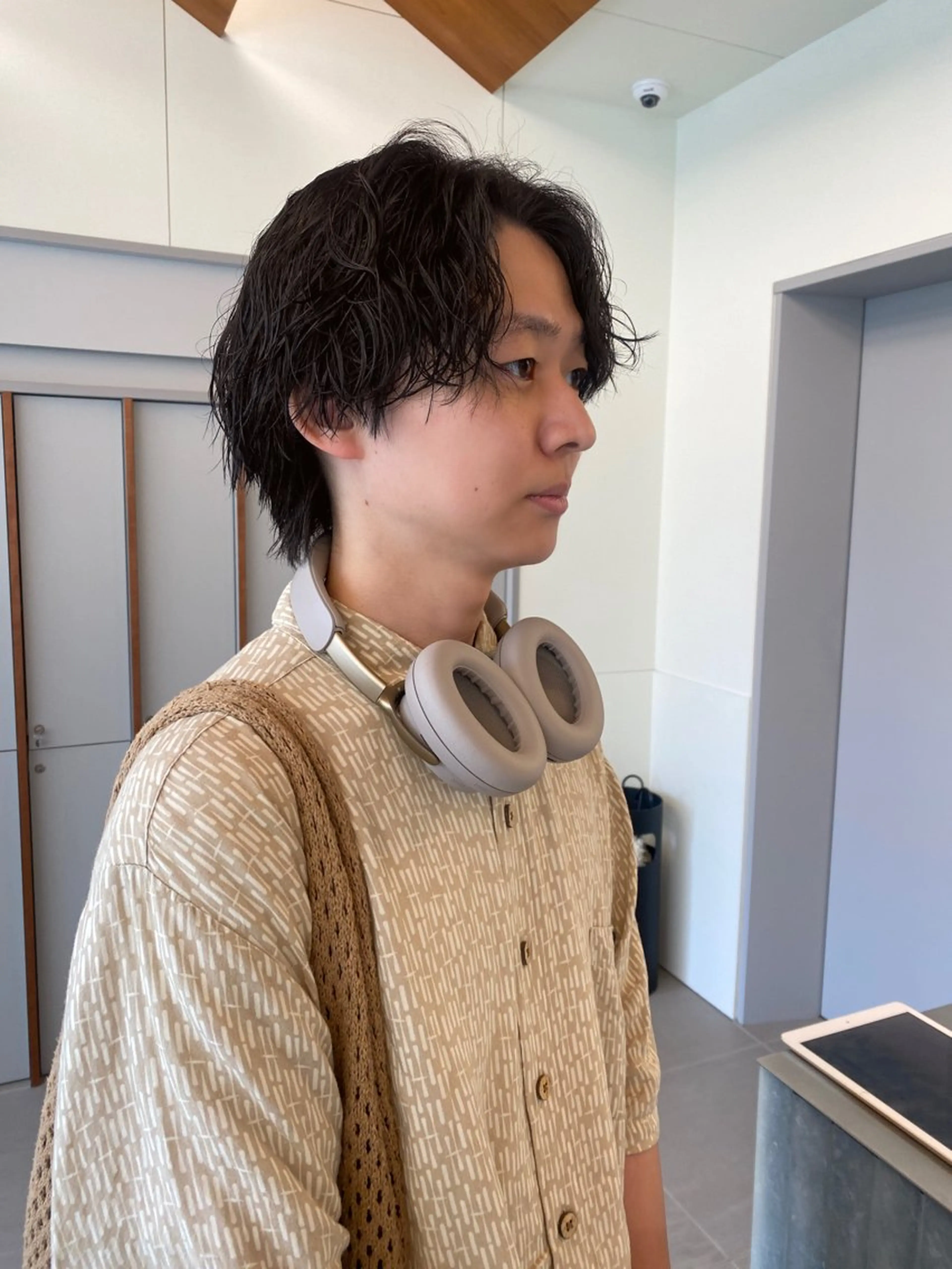 カラー メンズ ベージュカラー 透明感カラー ダブルカラー ヘアカラー 高発色ブリーチ/ ハイレイヤー🪽aiのヘアスタイル